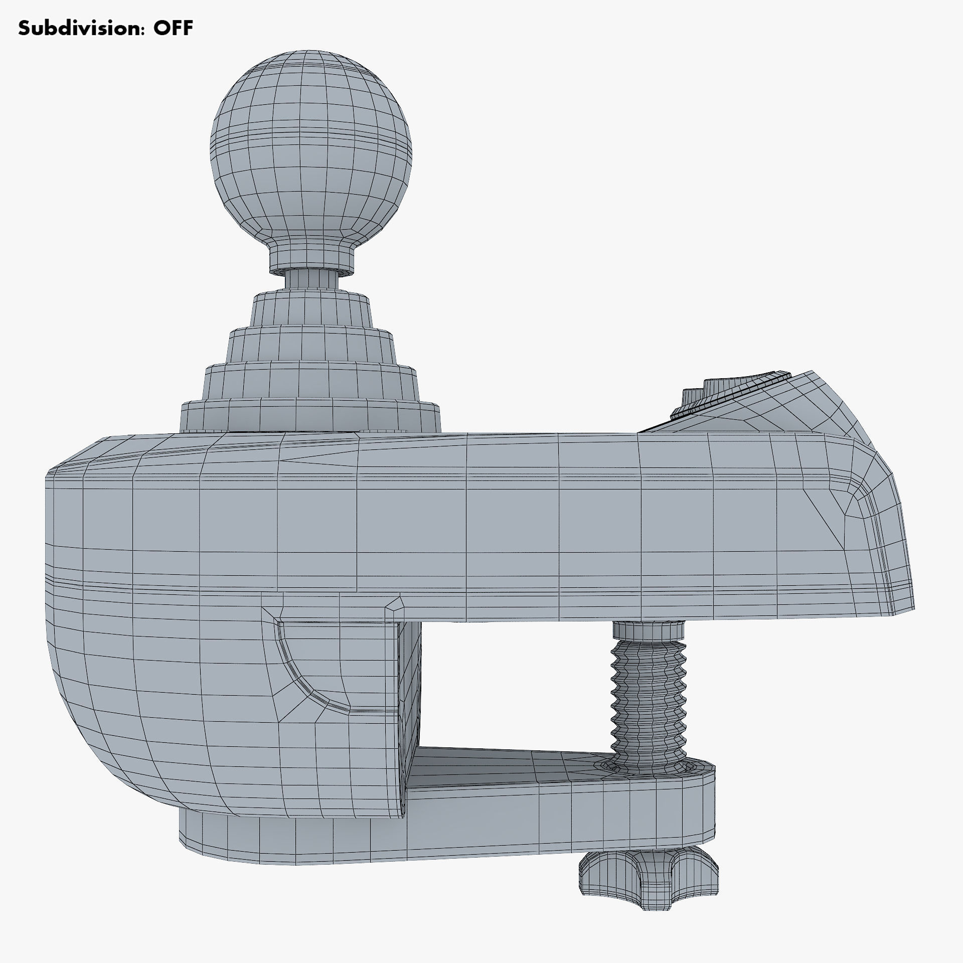 Simulator Gear Shifter M 2 3D model_24