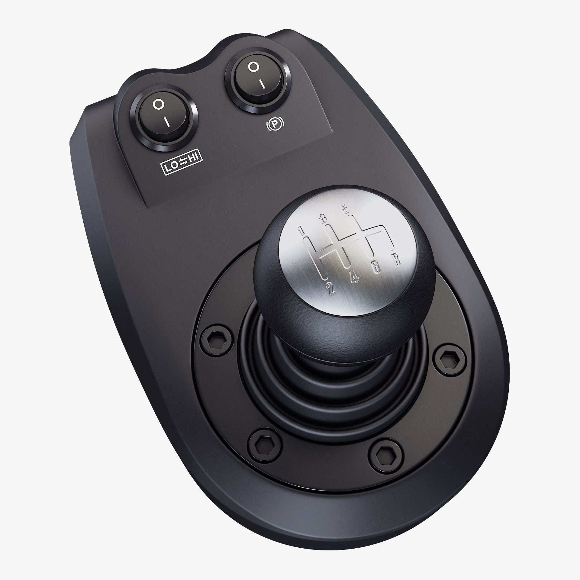 Simulator Gear Shifter M 2 3D model_7