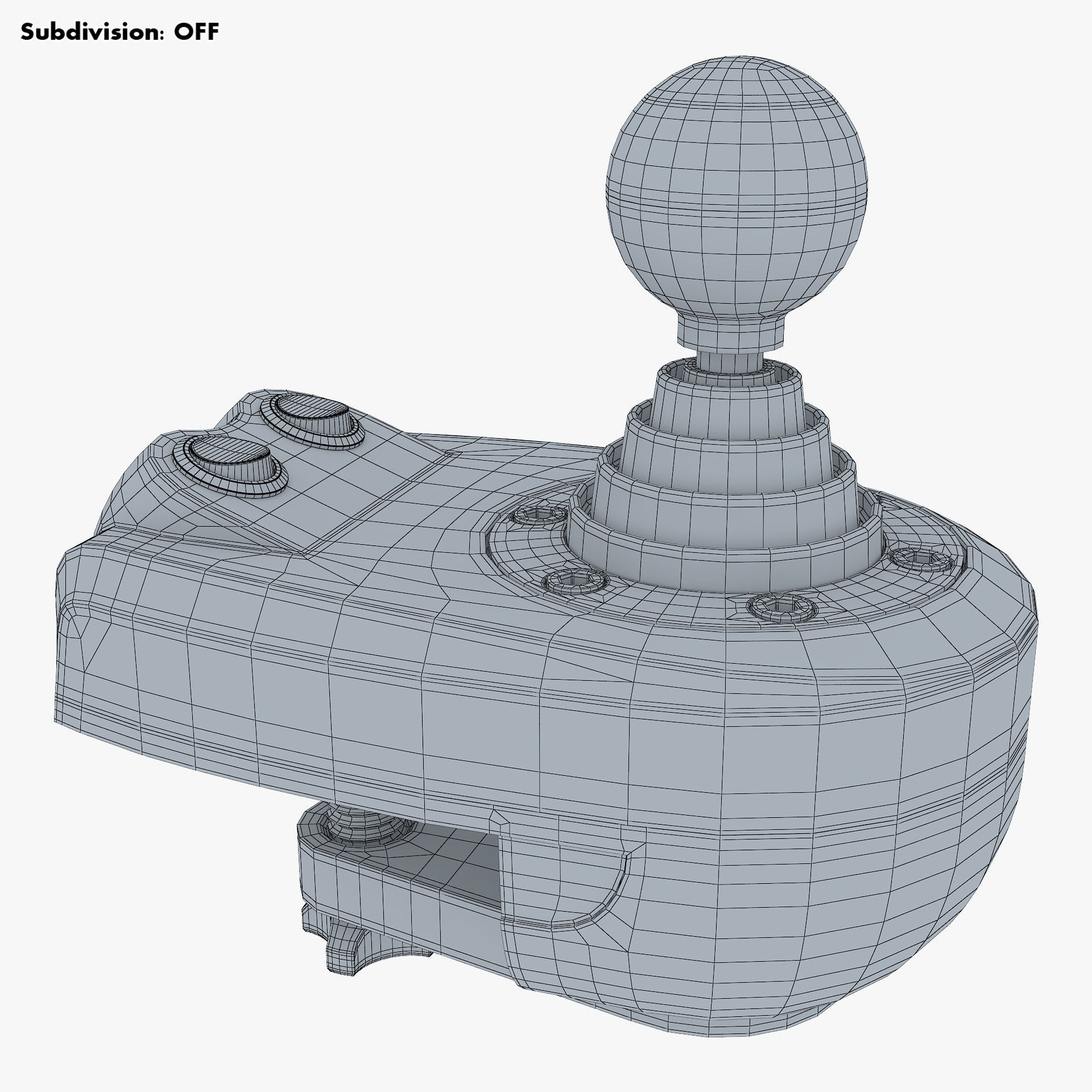 Simulator Gear Shifter M 2 3D model_20