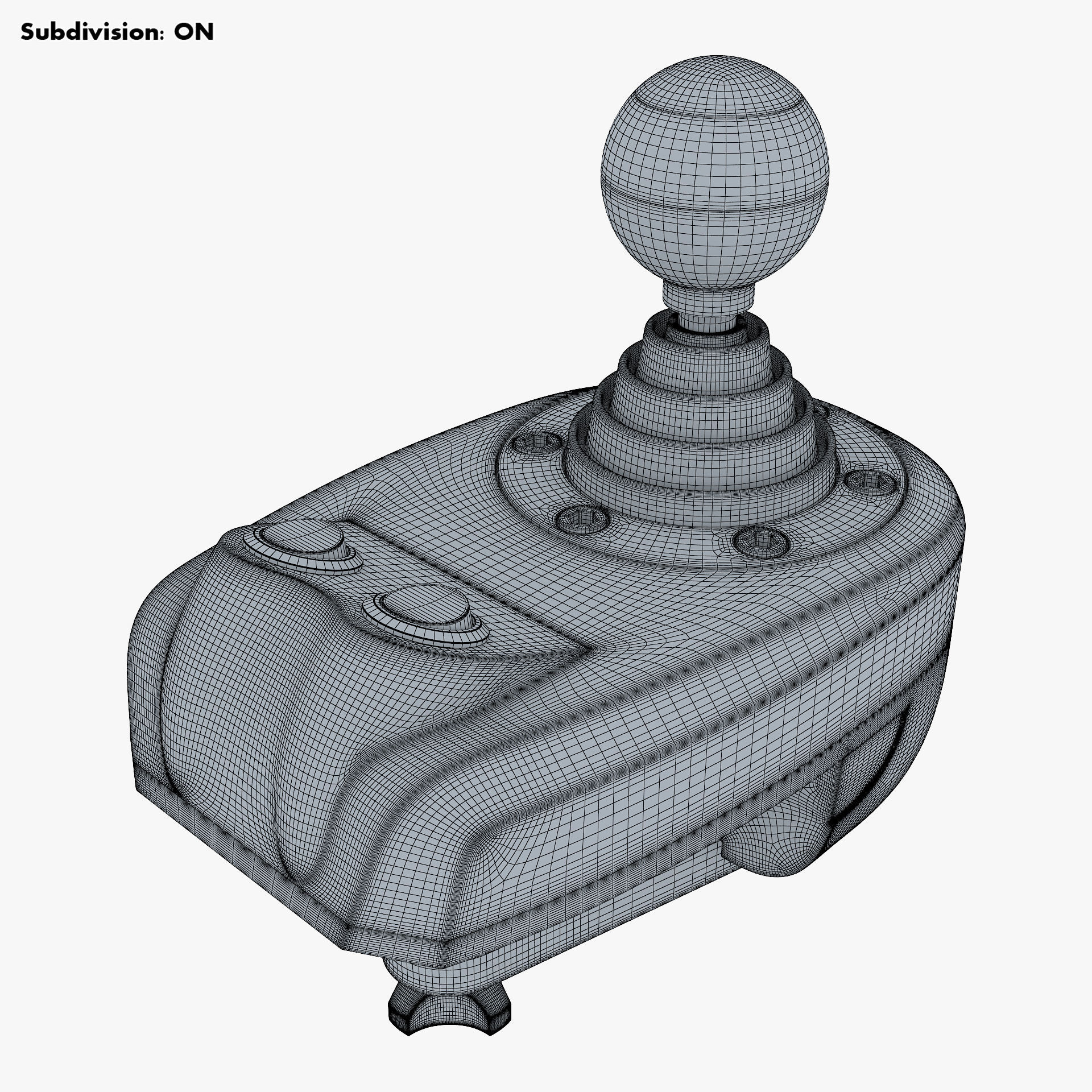 Simulator Gear Shifter M 2 3D model_21