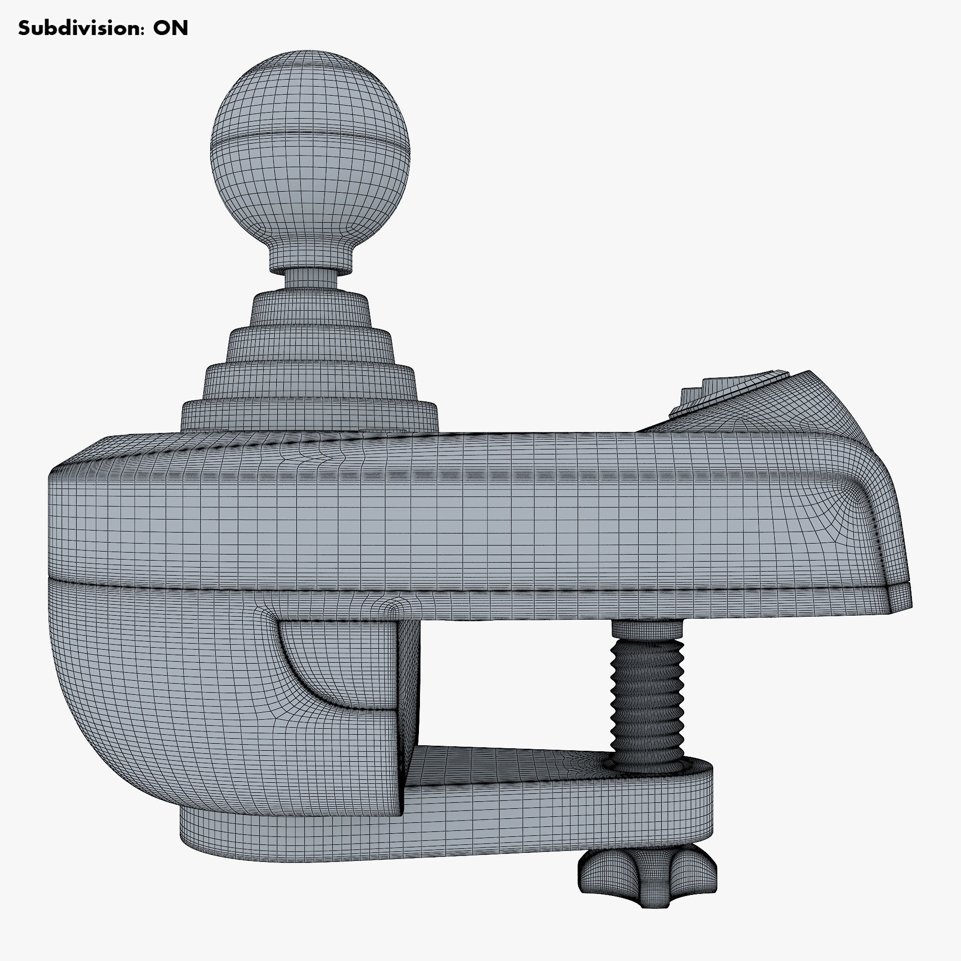 Simulator Gear Shifter M 2 3D model_23