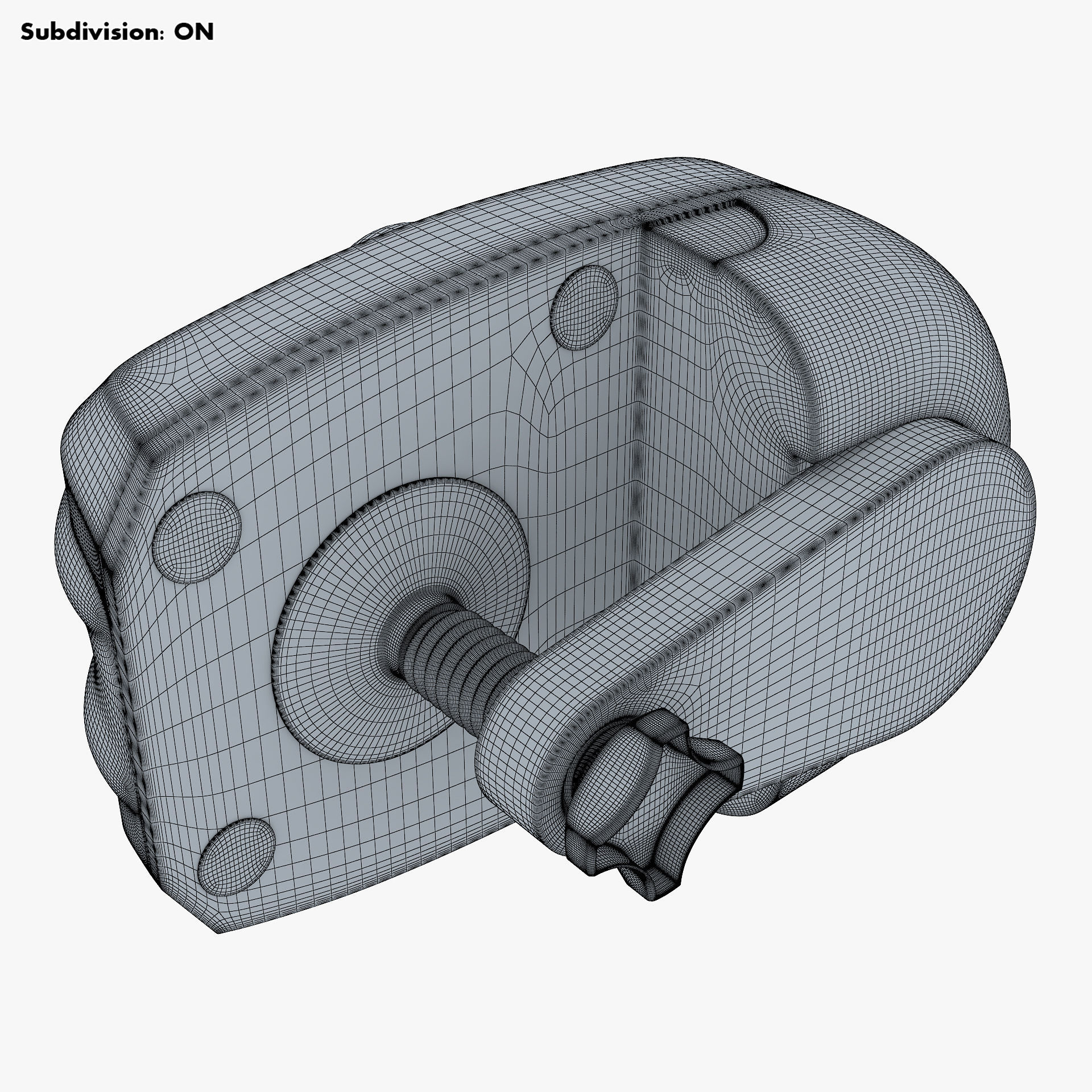 Simulator Gear Shifter M 2 3D model_27