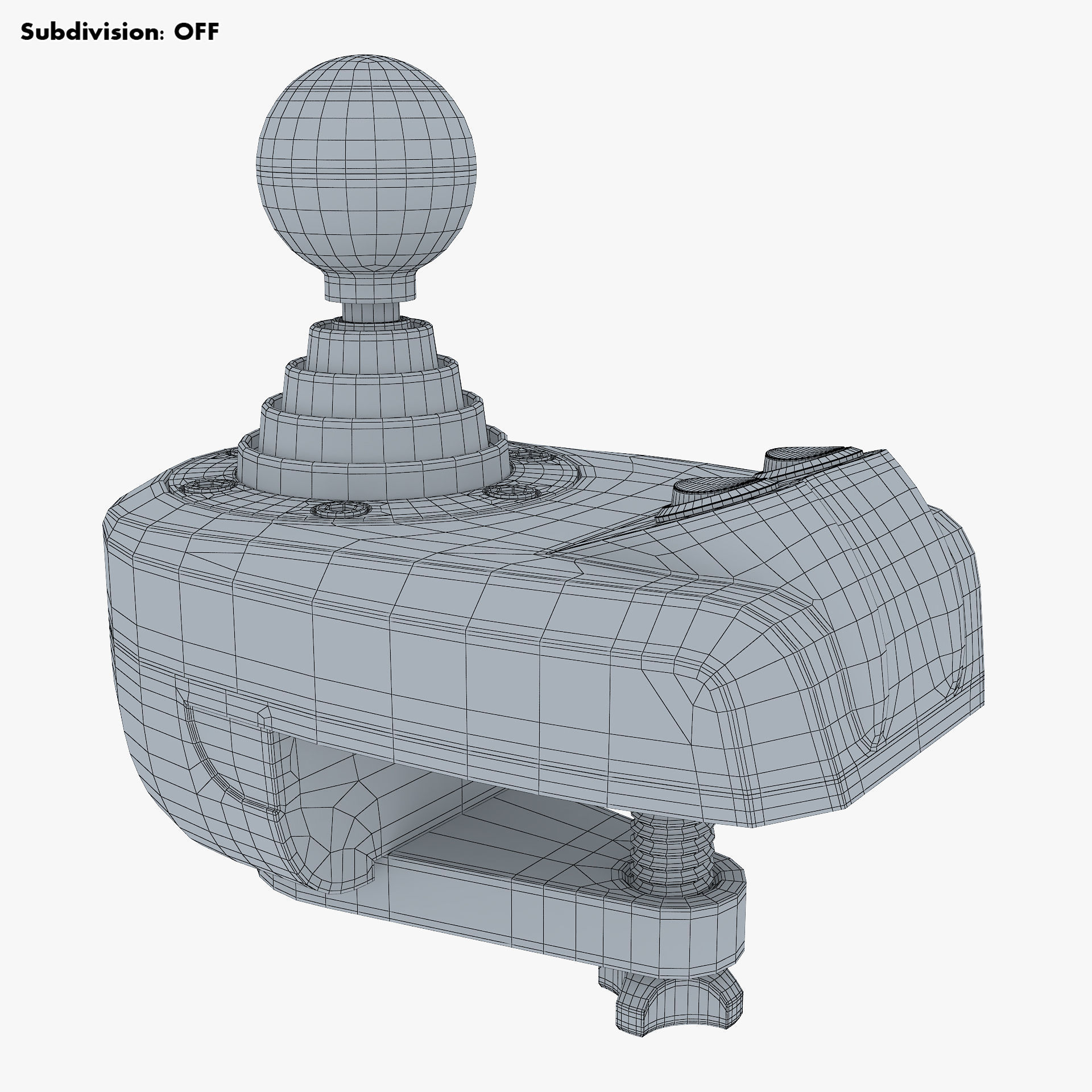 Simulator Gear Shifter M 2 3D model_16