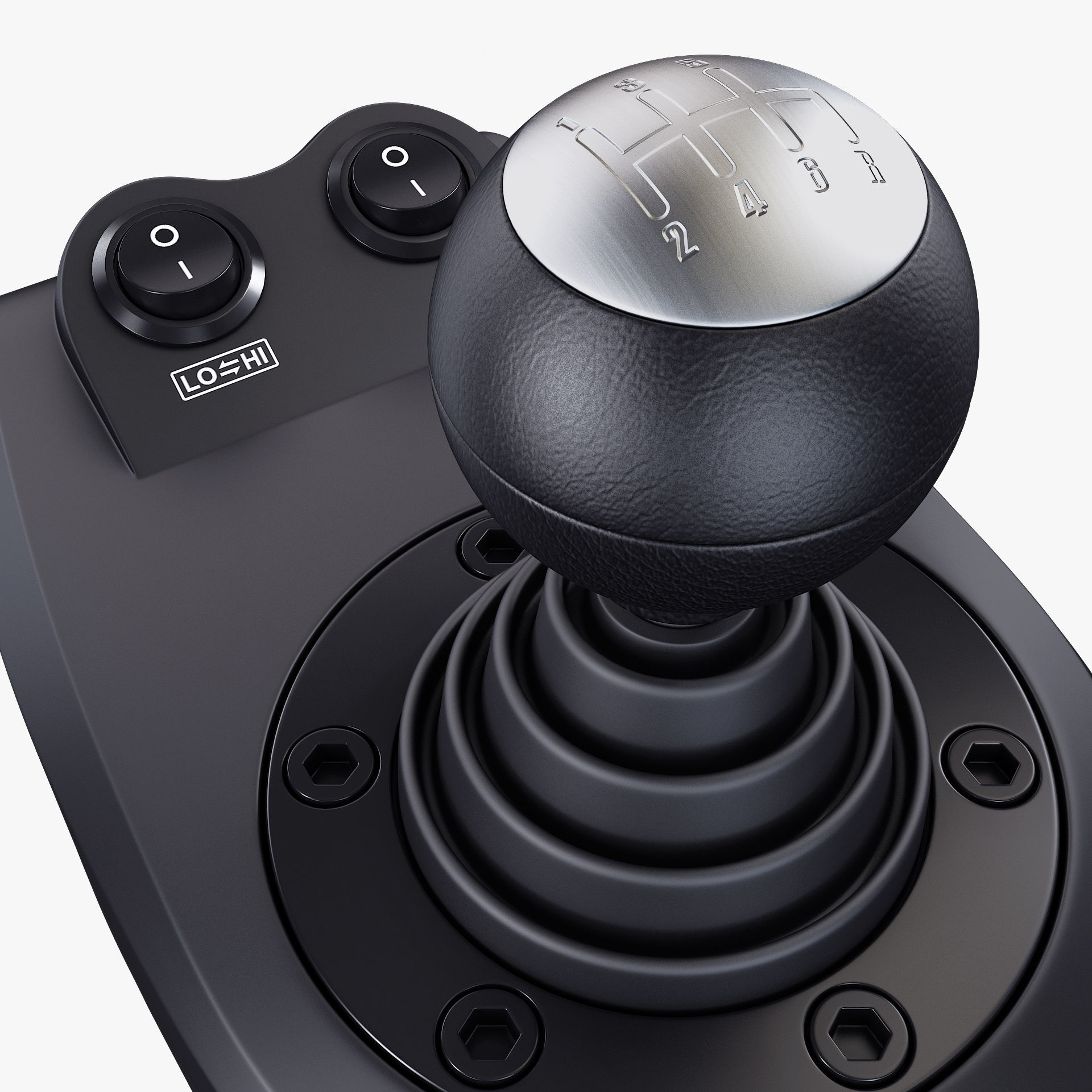 Simulator Gear Shifter M 2 3D model_10