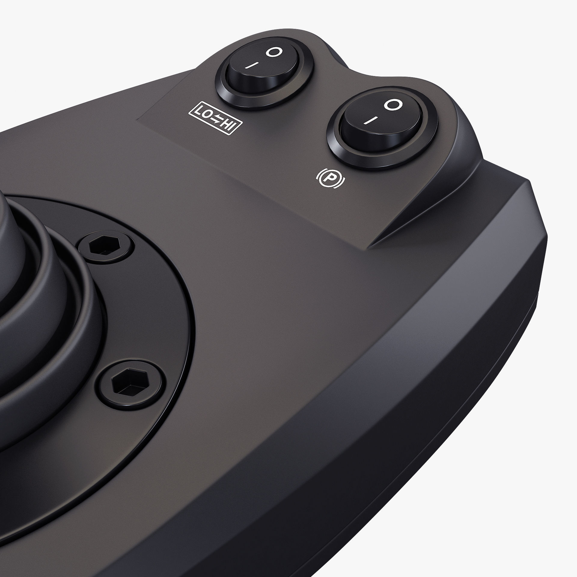 Simulator Gear Shifter M 2 3D model_9