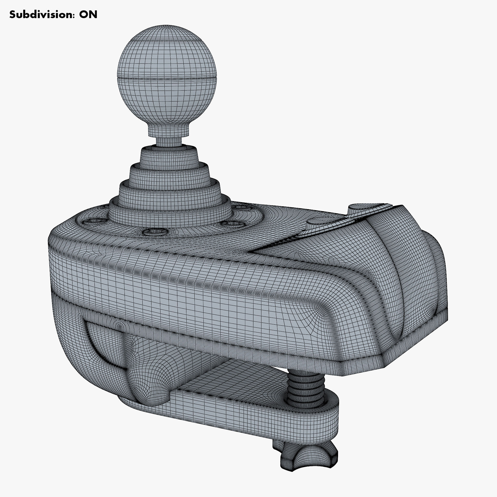 Simulator Gear Shifter M 2 3D model_15