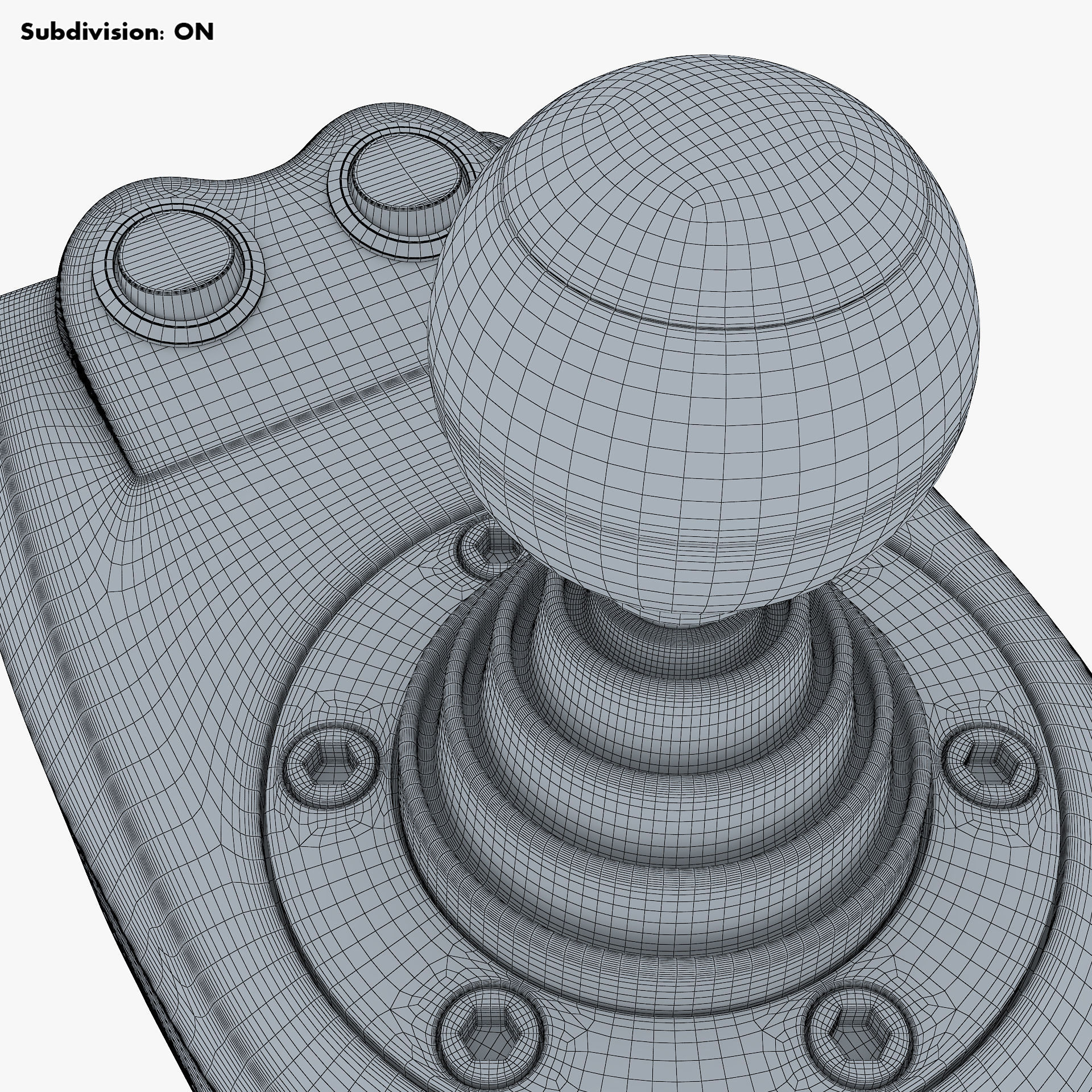 Simulator Gear Shifter M 2 3D model_31