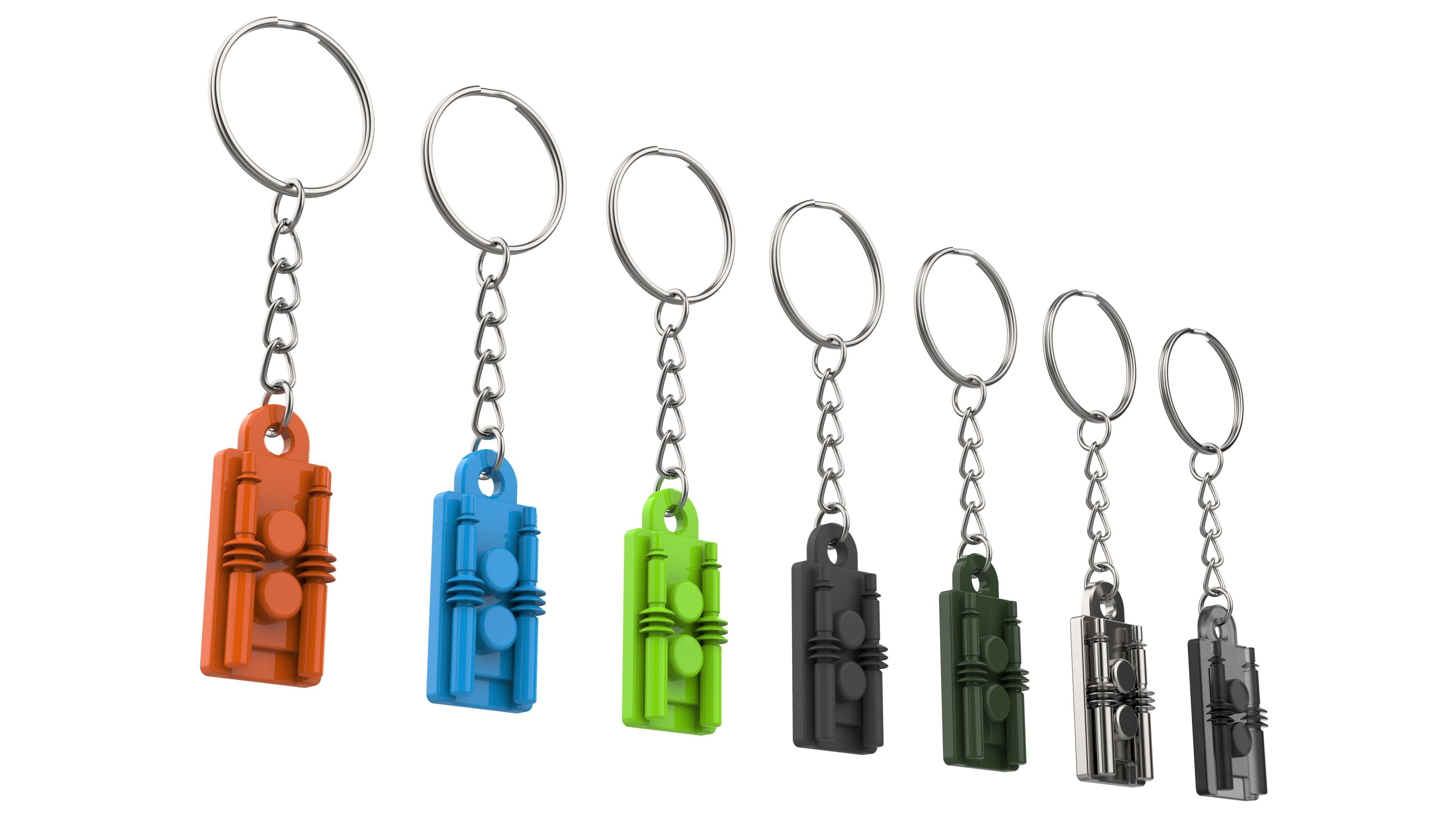 Keychain - Communicator - Star Wars - Printable - STL 3D print model_15