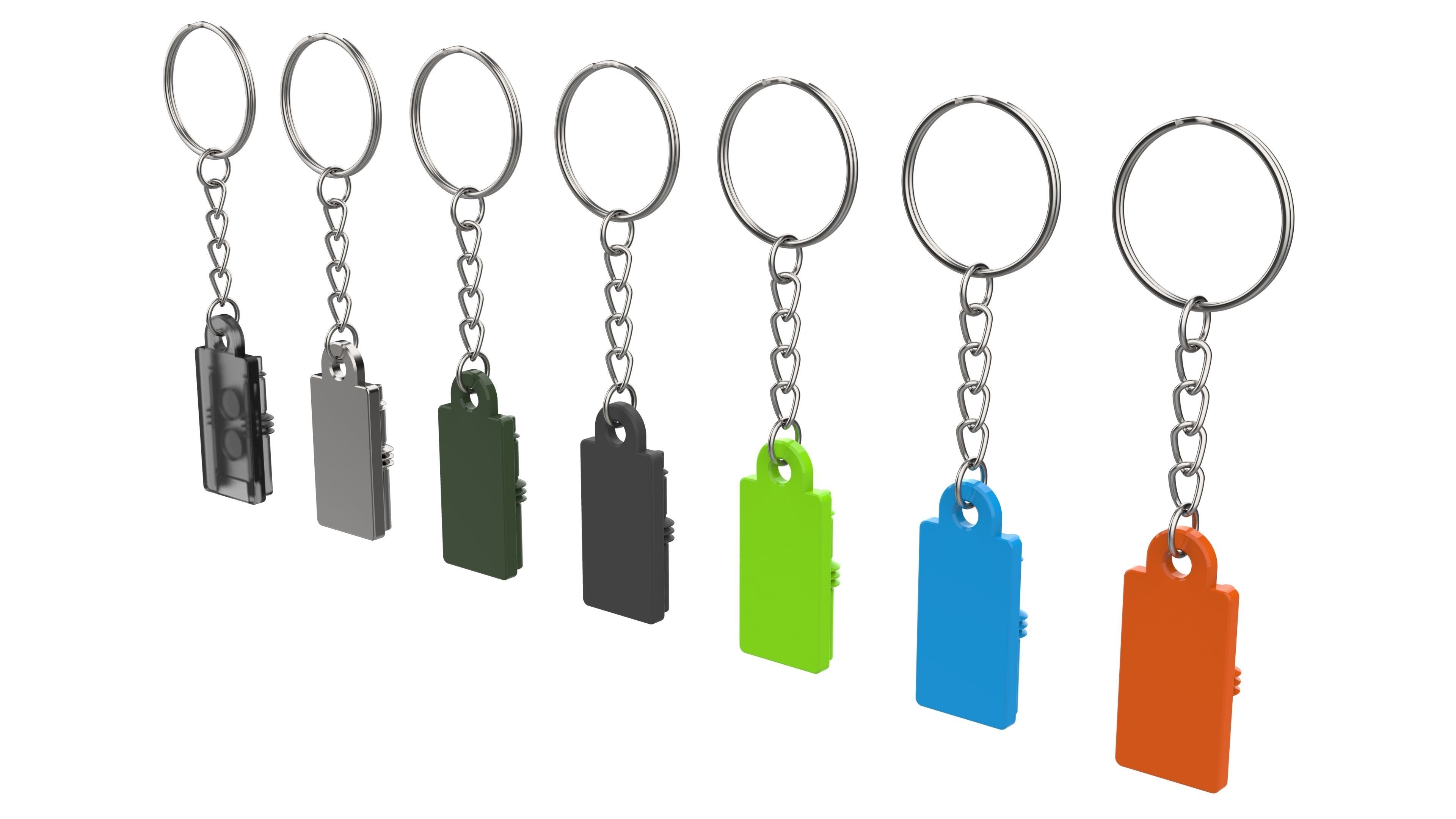 Keychain - Communicator - Star Wars - Printable - STL 3D print model_11