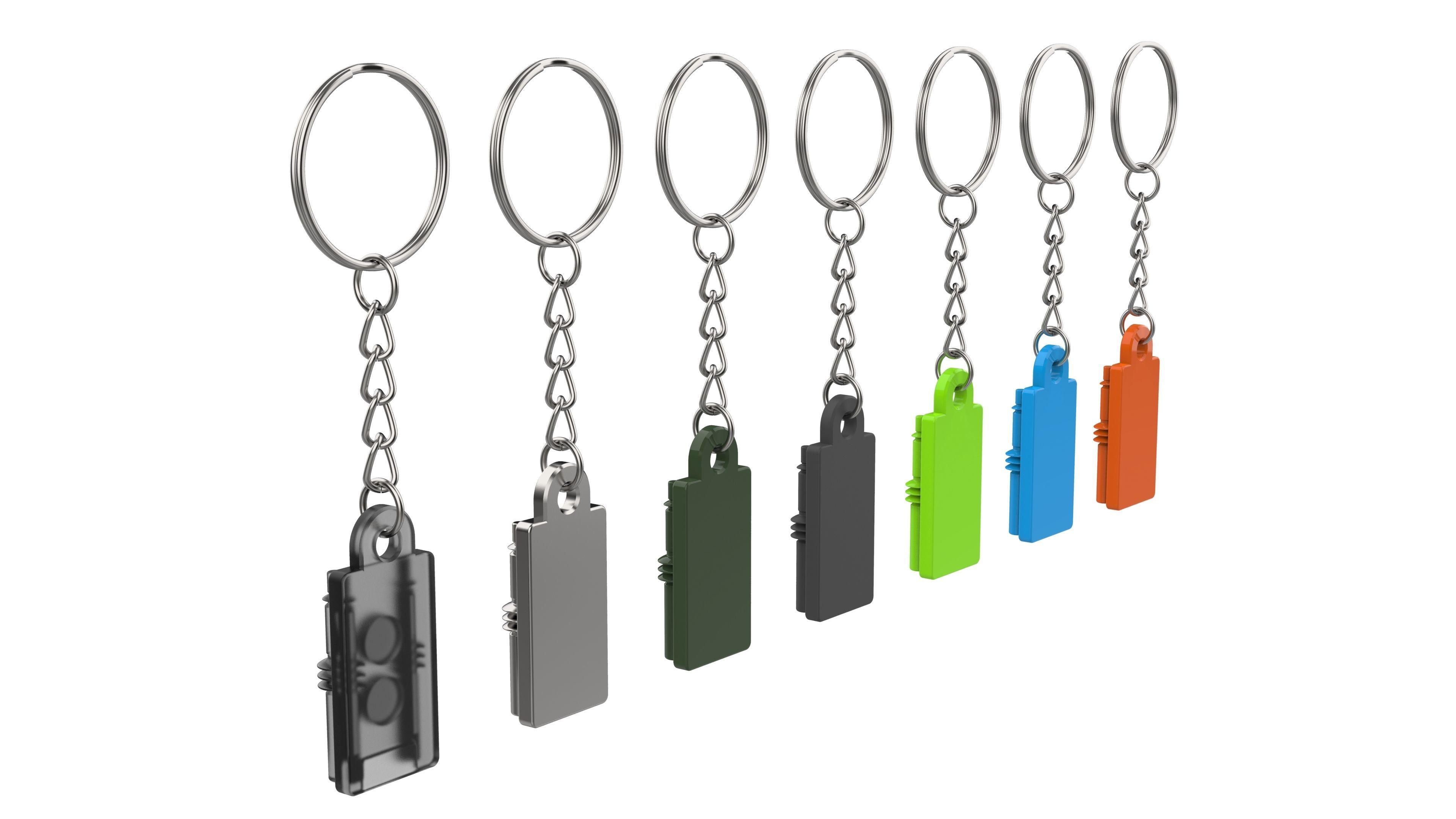 Keychain - Communicator - Star Wars - Printable - STL 3D print model_16