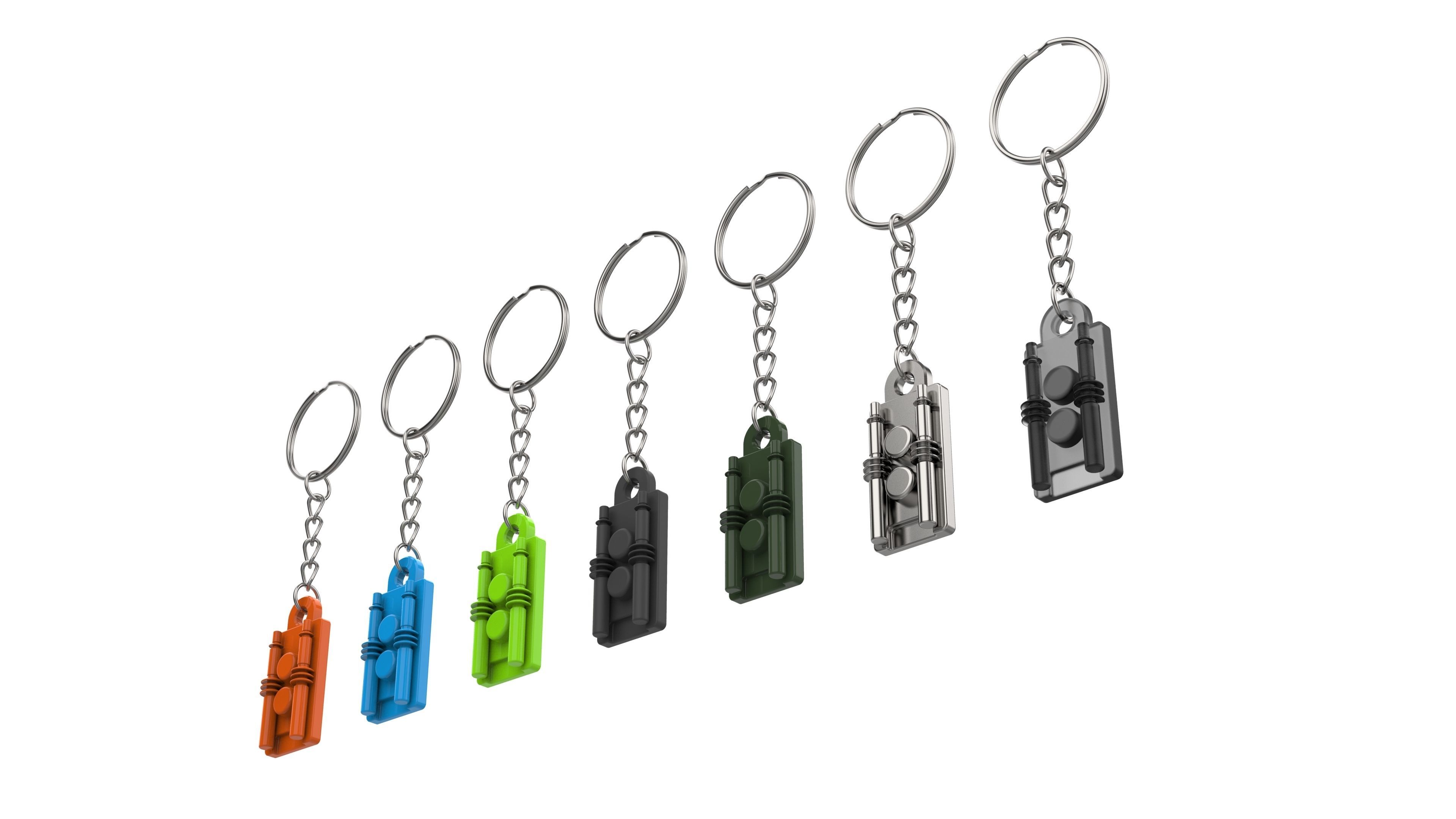 Keychain - Communicator - Star Wars - Printable - STL 3D print model_13