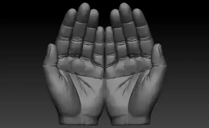 Praying hand