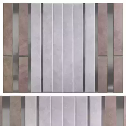Wall panel 3D model