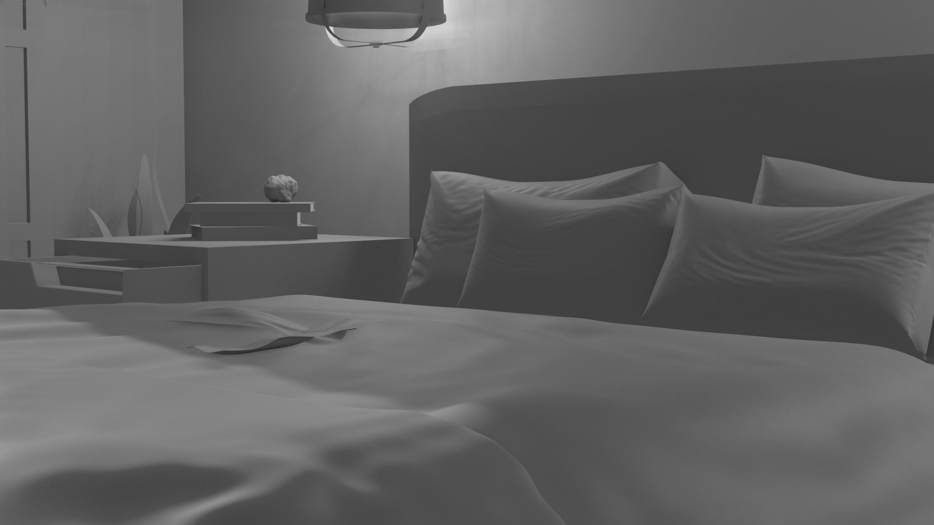 IKEA bedroom collection 3D model_3
