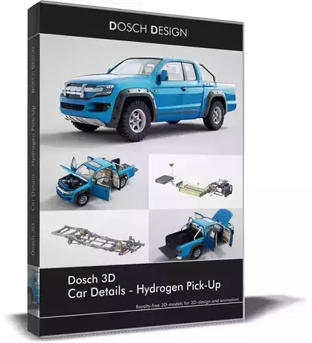 DOSCH 3D - Car Details - Hydrogen Pick-Up