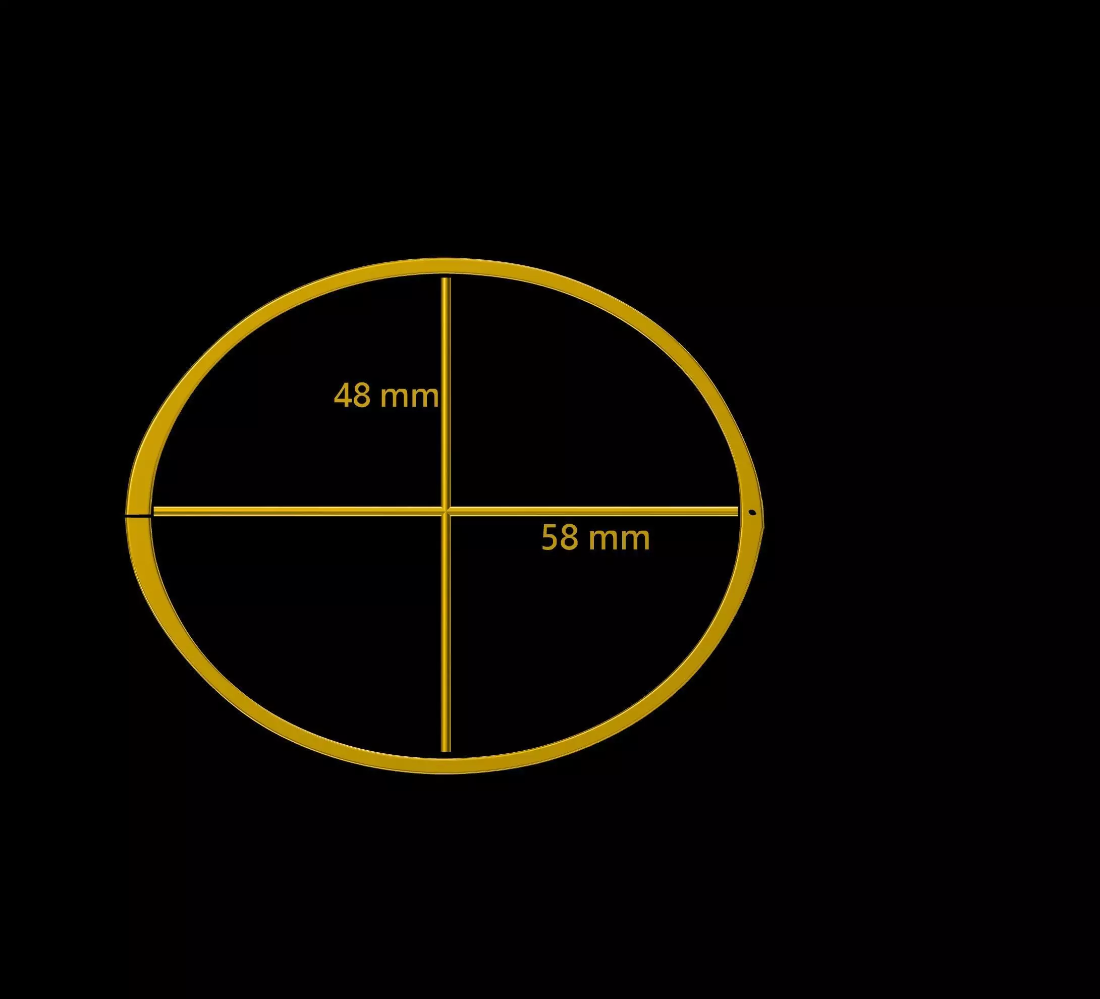 LOUIS VUITTON BANGLE 3D print model_0