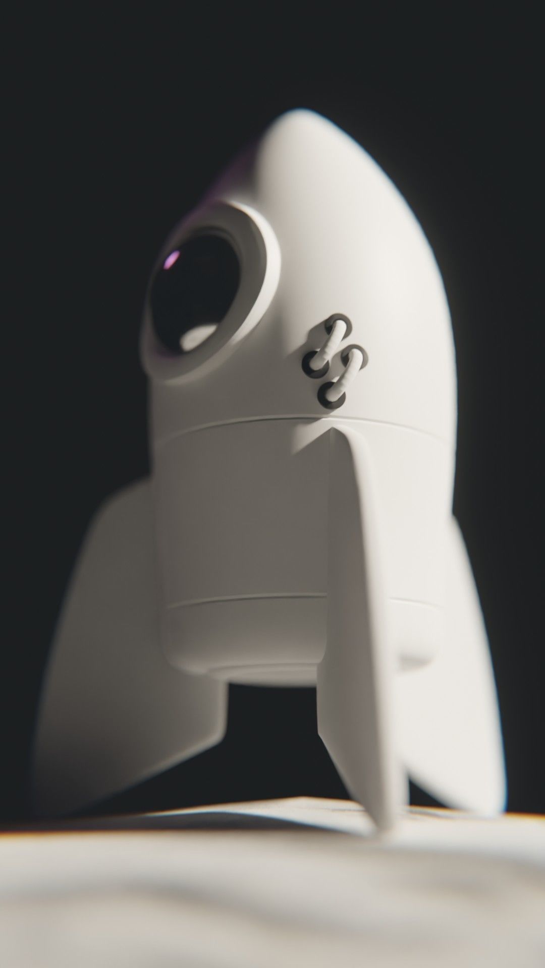 little Spaceship  Free 3D model_5