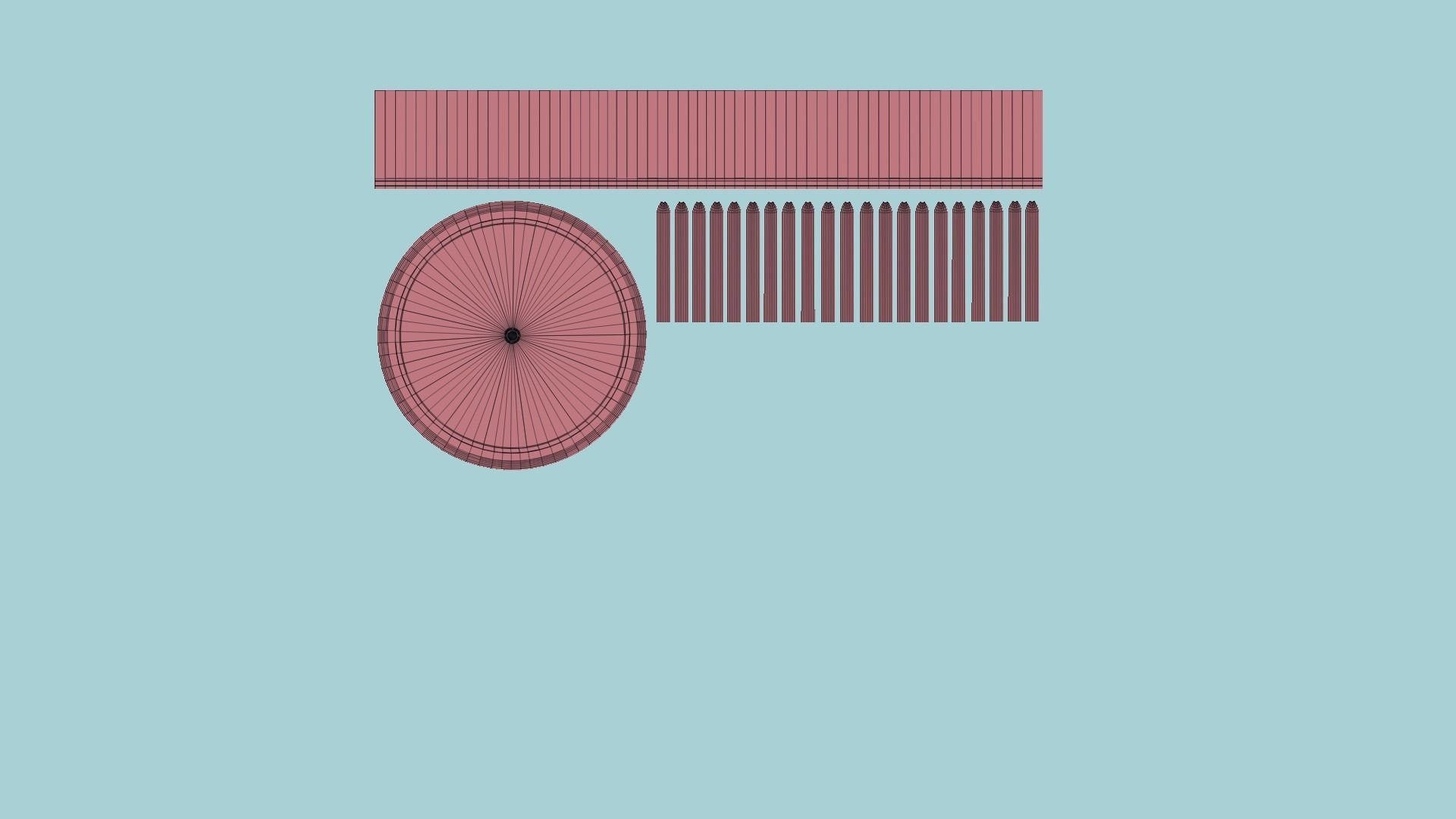 Carton Package A01 - Blank Mock Up Basic Template Low-poly 3D model_23