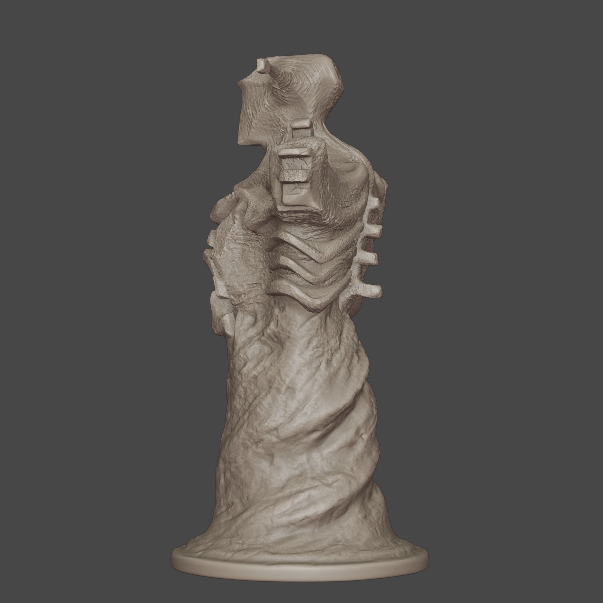 Dire Tower Dota 2 Rook Chess Piece 3D print model_10