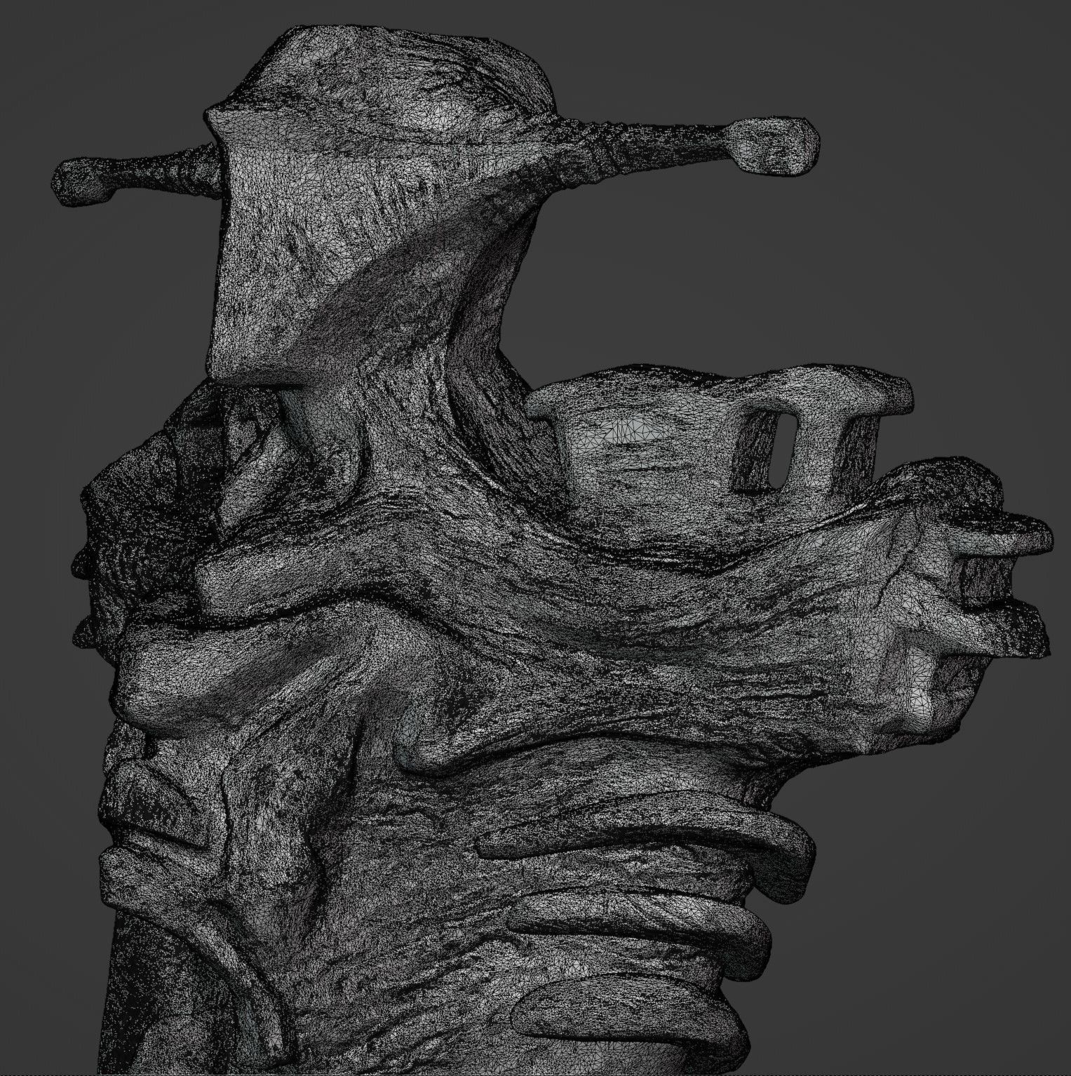 Dire Tower Dota 2 Rook Chess Piece 3D print model_7