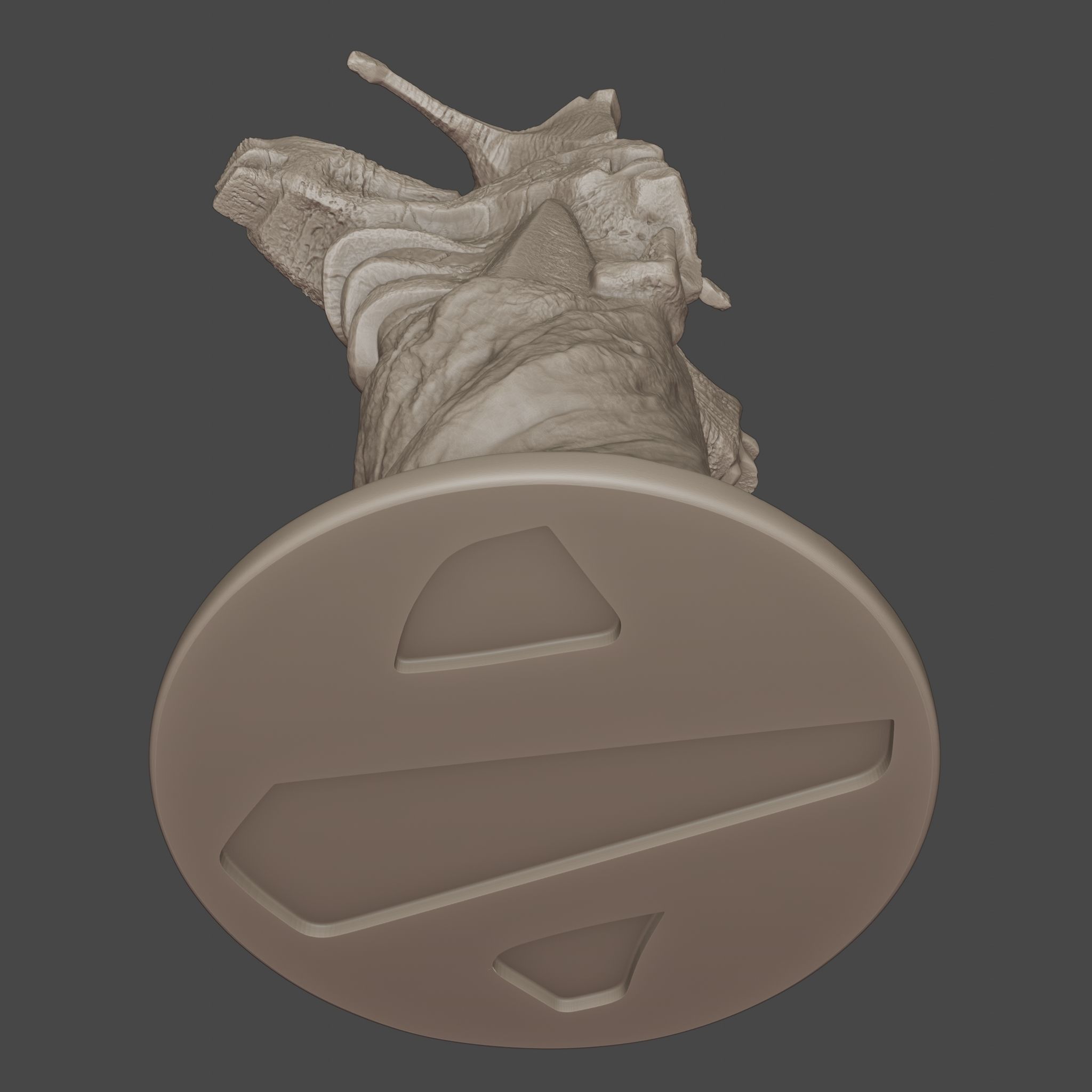 Dire Tower Dota 2 Rook Chess Piece 3D print model_3