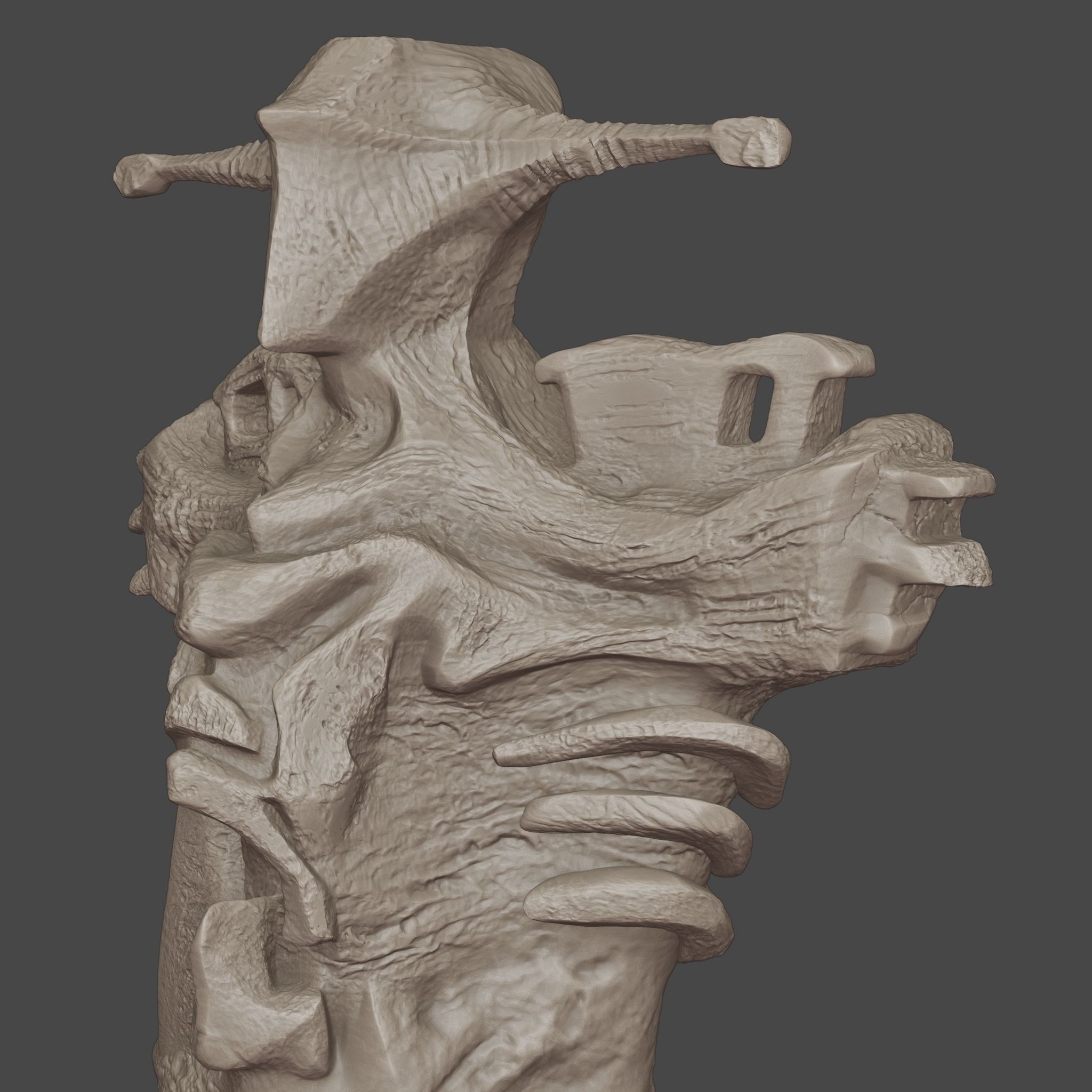 Dire Tower Dota 2 Rook Chess Piece 3D print model_2