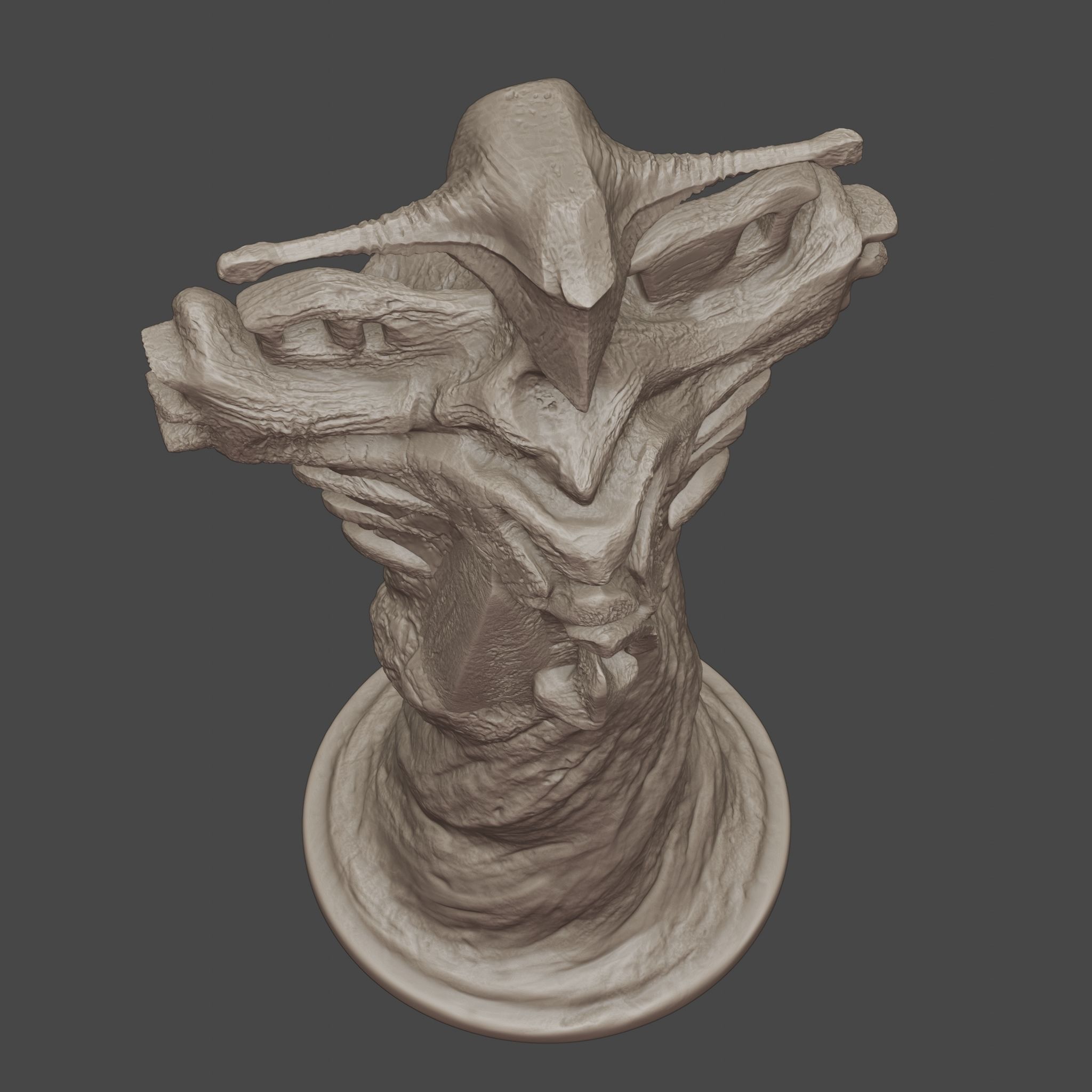 Dire Tower Dota 2 Rook Chess Piece 3D print model_4
