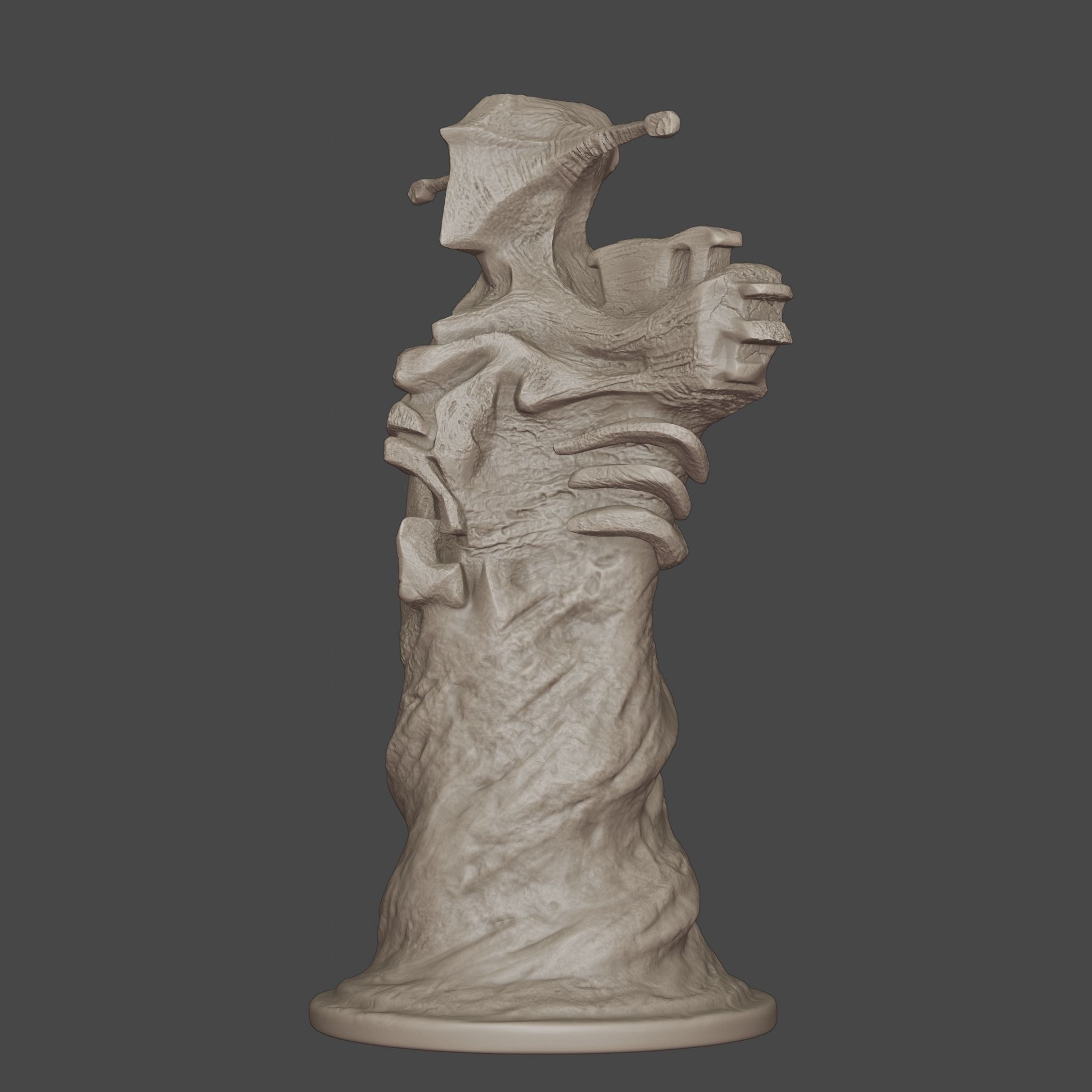 Dire Tower Dota 2 Rook Chess Piece 3D print model_9