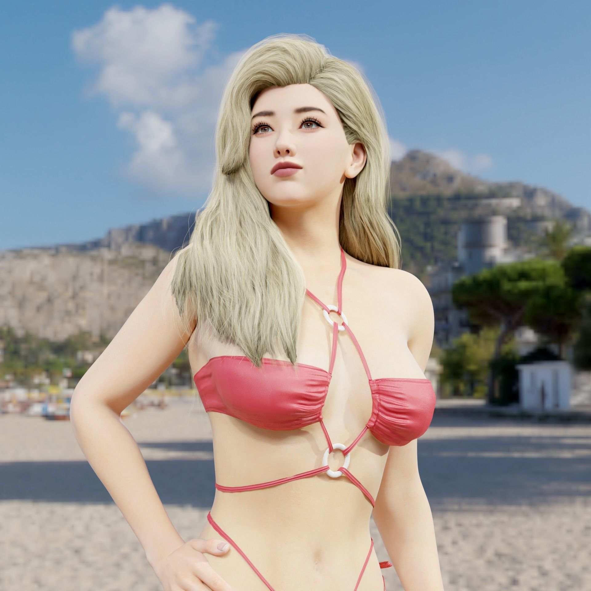 Helen Model Low-poly 3D model_1