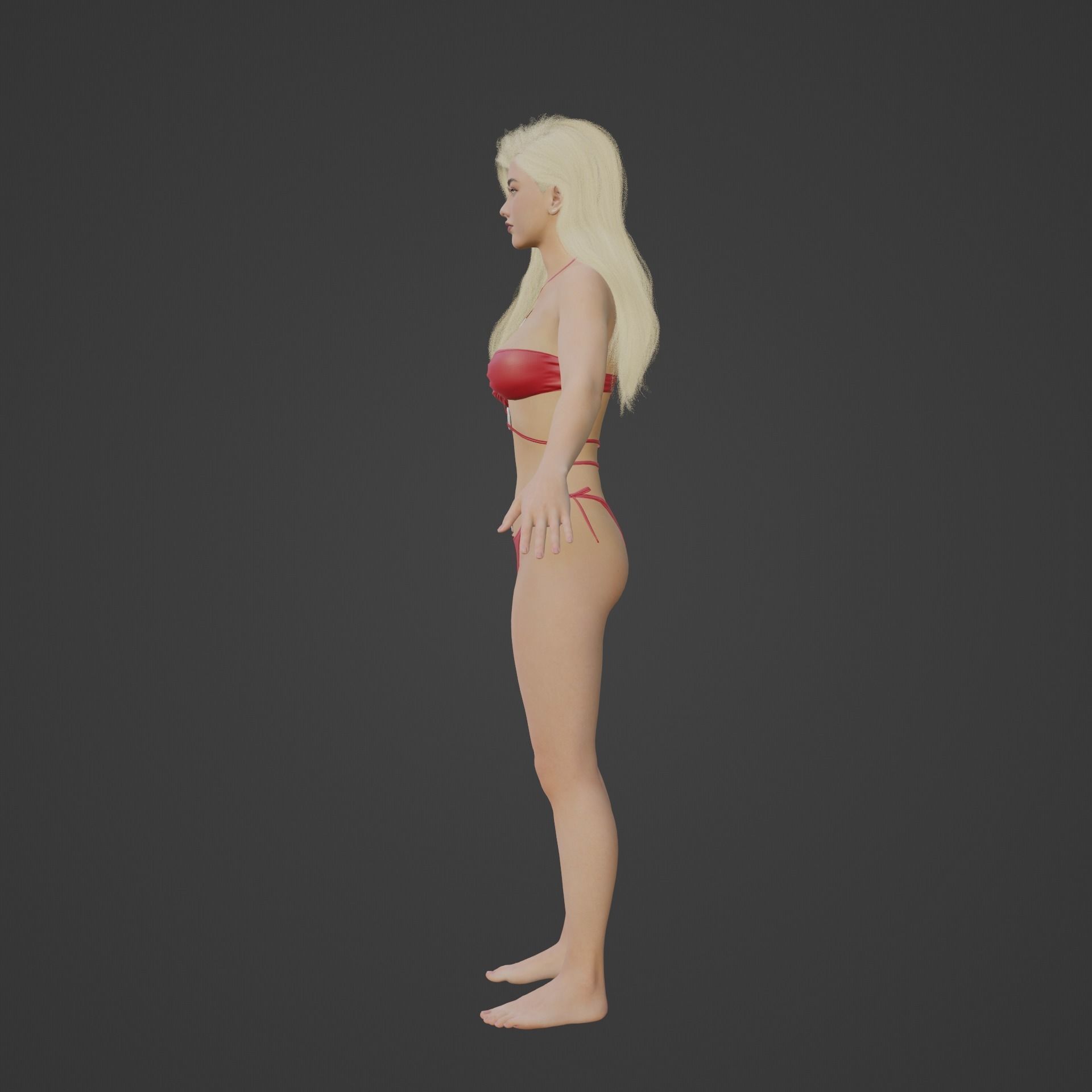 Helen Model Low-poly 3D model_5