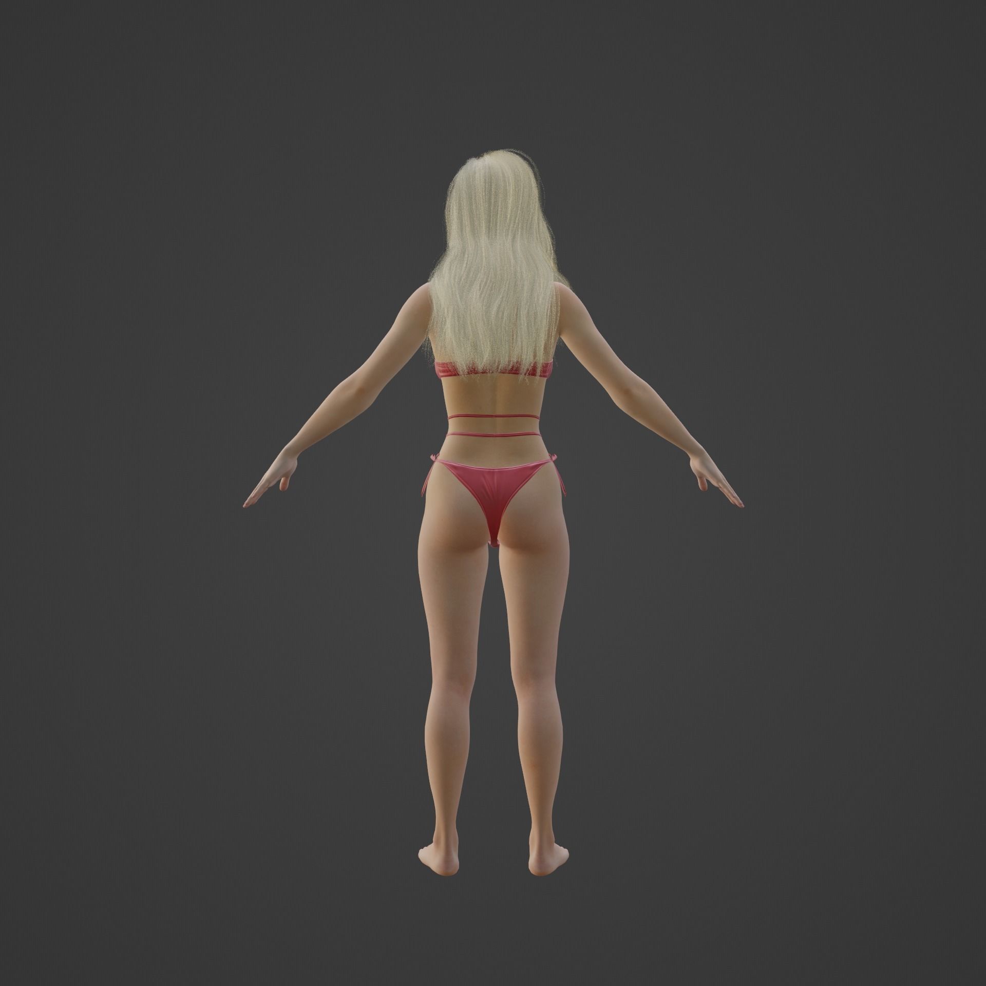 Helen Model Low-poly 3D model_6