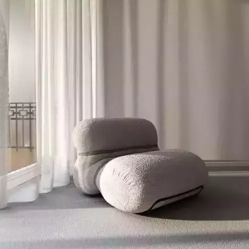 Tacchini Orosola Armchair 3D