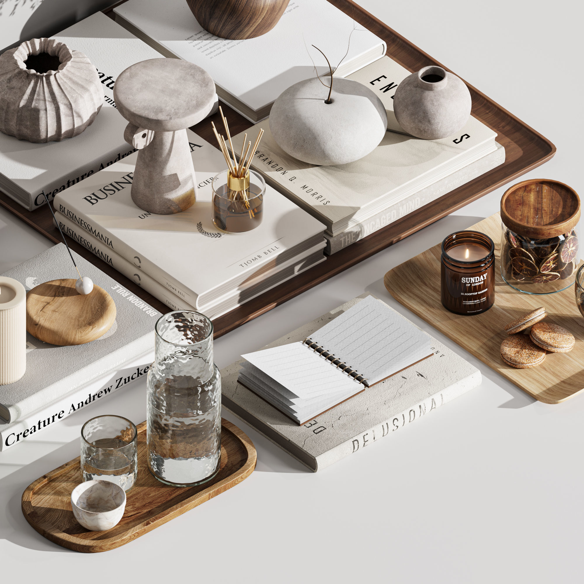 decorative set36 3D model_1