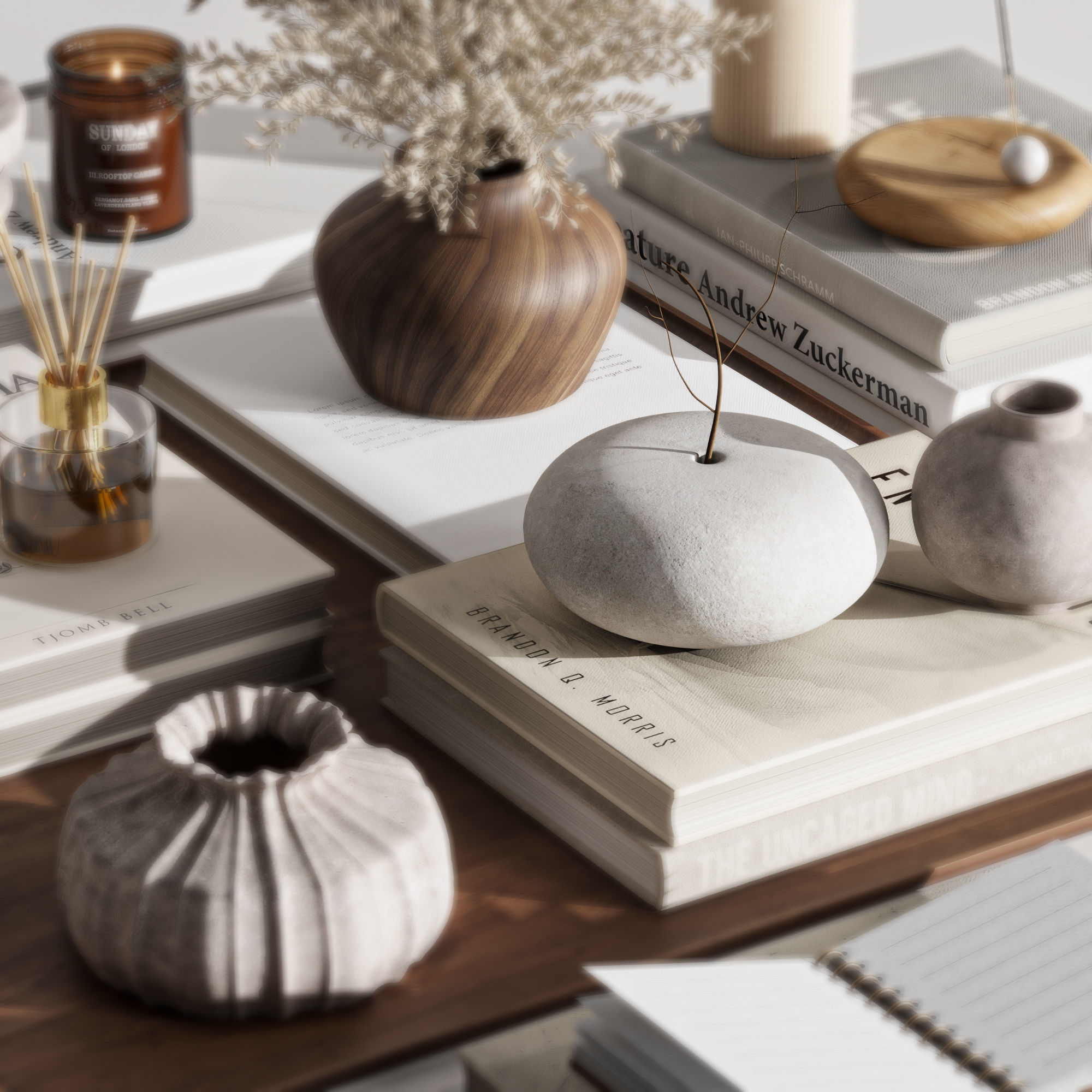 decorative set36 3D model_8