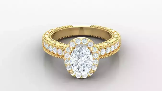 SLT 148 Diamond Women Ring Version 3