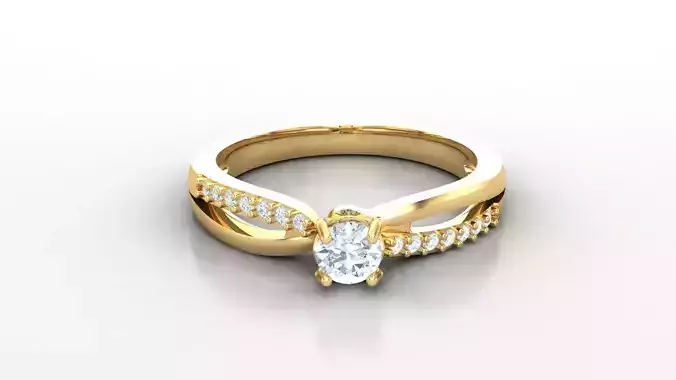 SLT 146 Diamond Women Ring Version 3