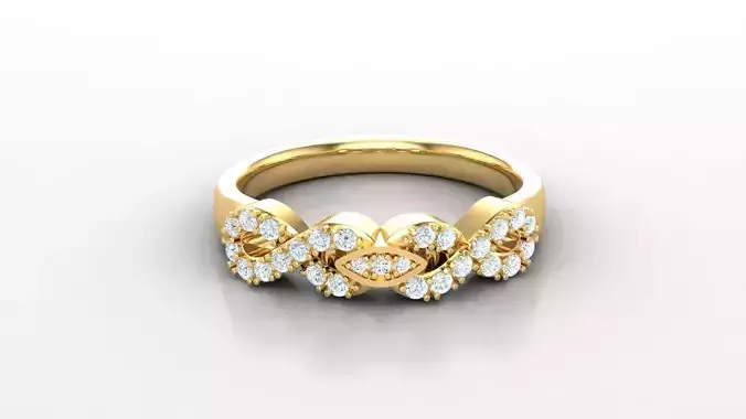 SLT 145 Diamond Women Ring Version 3