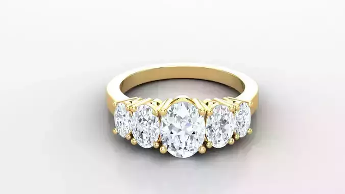SLT 134 Diamond Women Ring Version 3