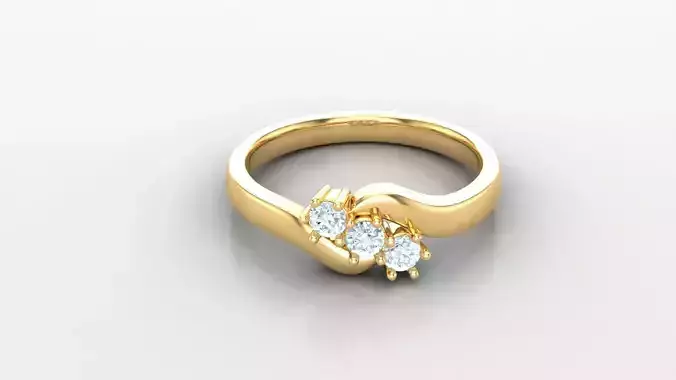 SLT 130 Diamond Women Ring Version 3