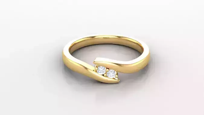 SLT 121 Diamond Women Ring Version 3