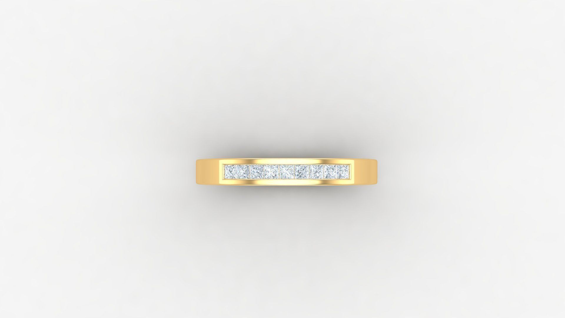 SLT 115 Diamond Women Ring Version 3 3D print model_5