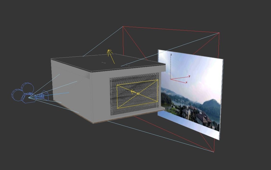 Cozy Bedroom Interior Scene 3D model_11