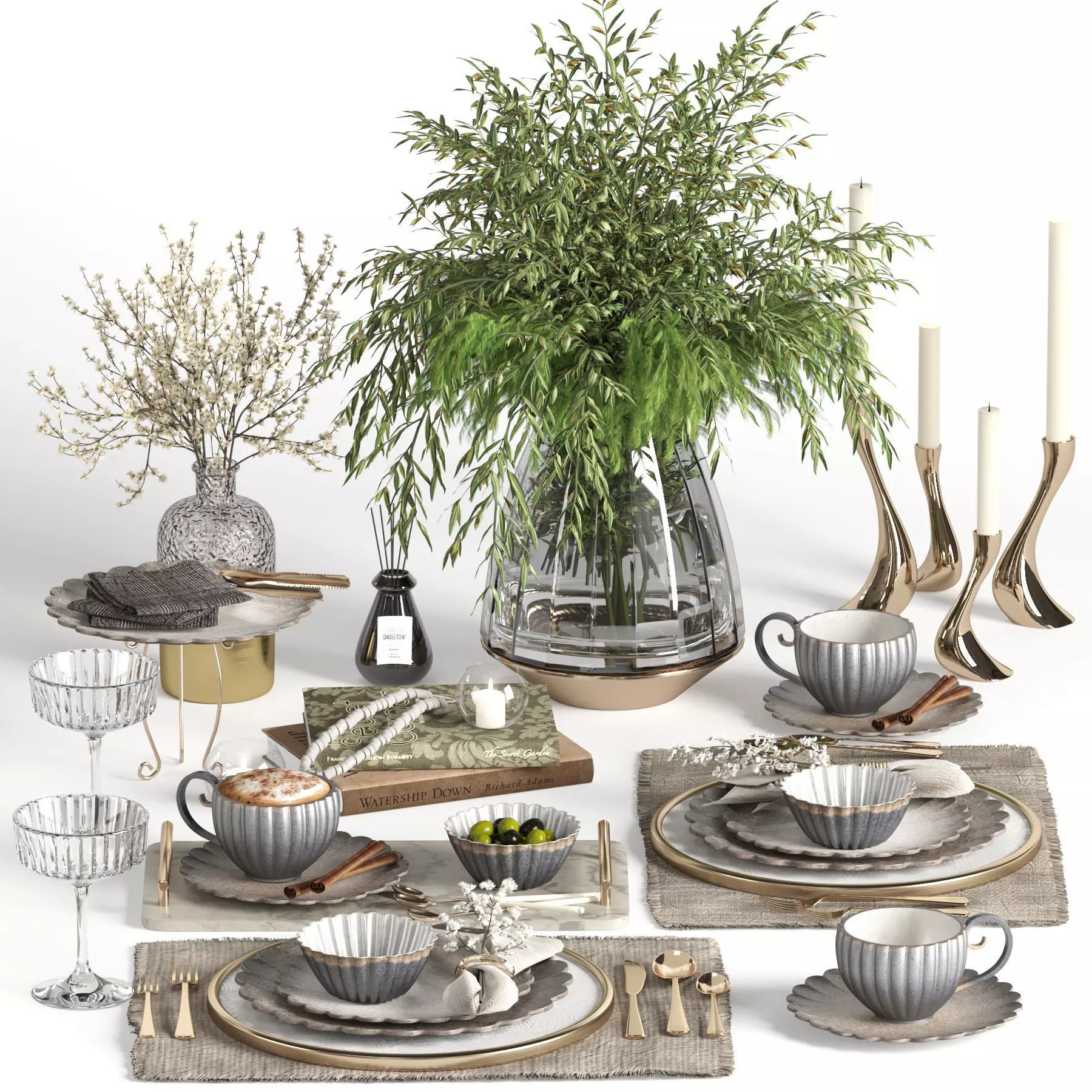 tableware set15 3D model_0