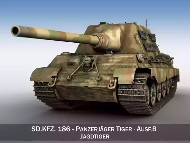 SDKFZ 186 Jagdtiger - Hunting Tiger