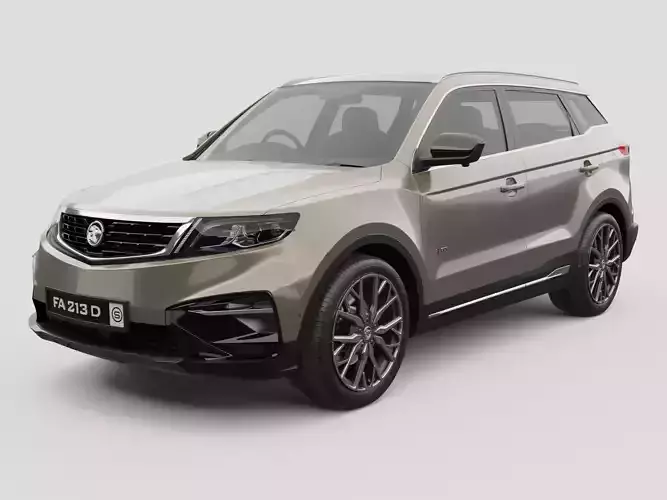 Proton X70 2020 3D model