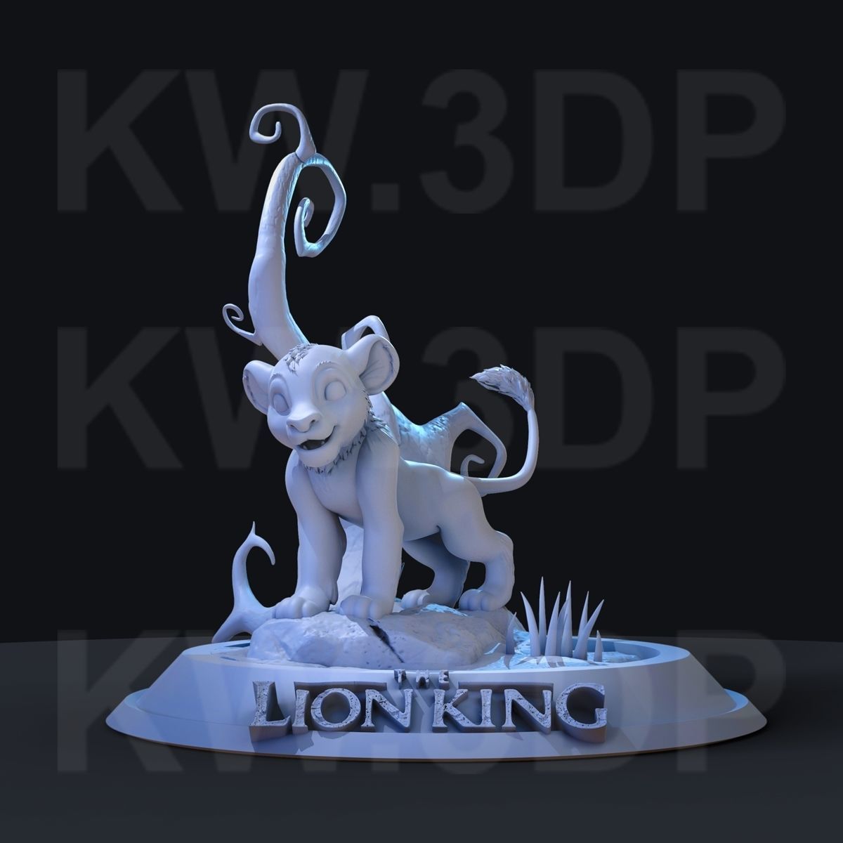 Base D022 3D print model_4