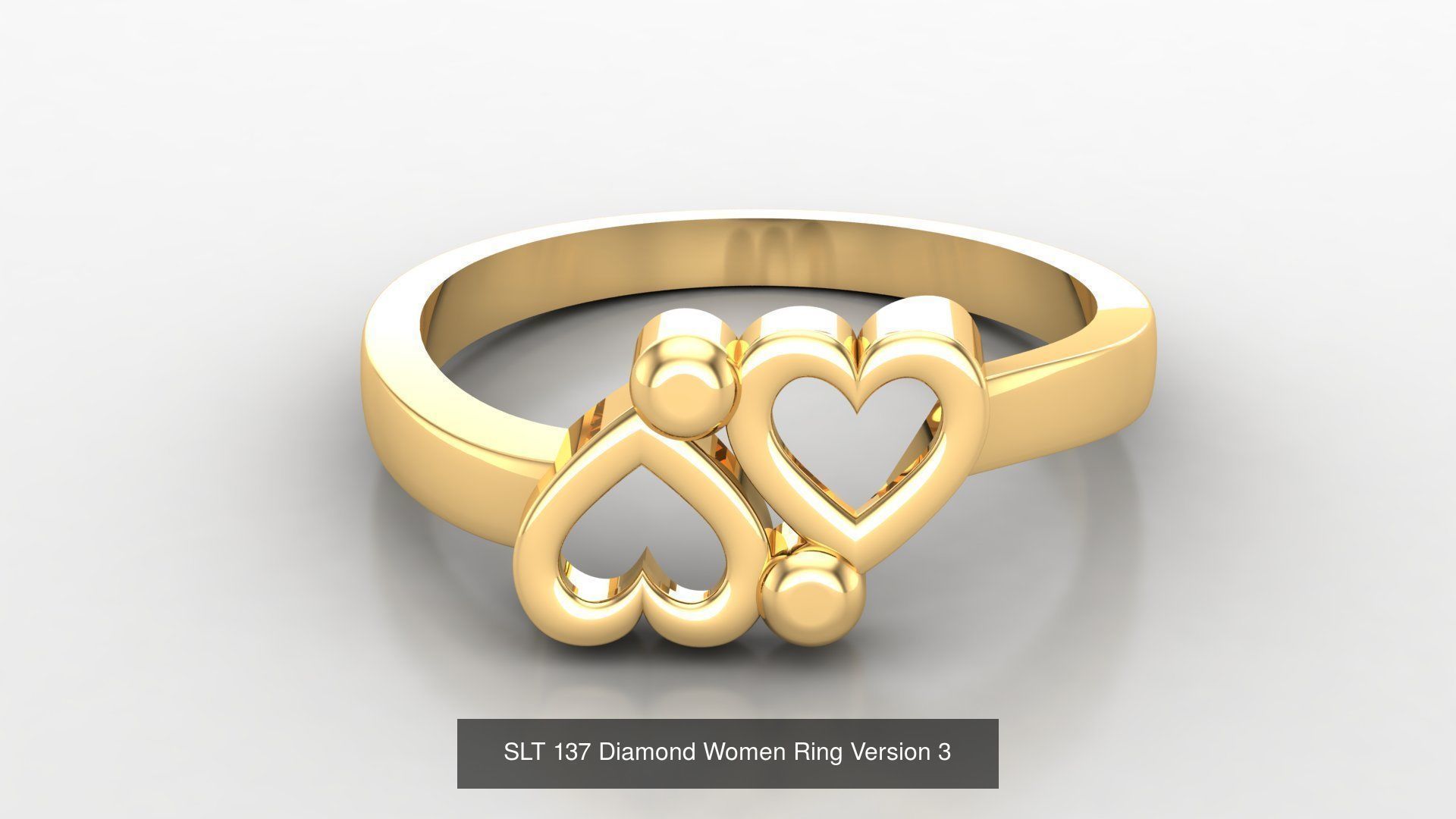 Diamond Women Ring Version 3 3D Model Collection_24