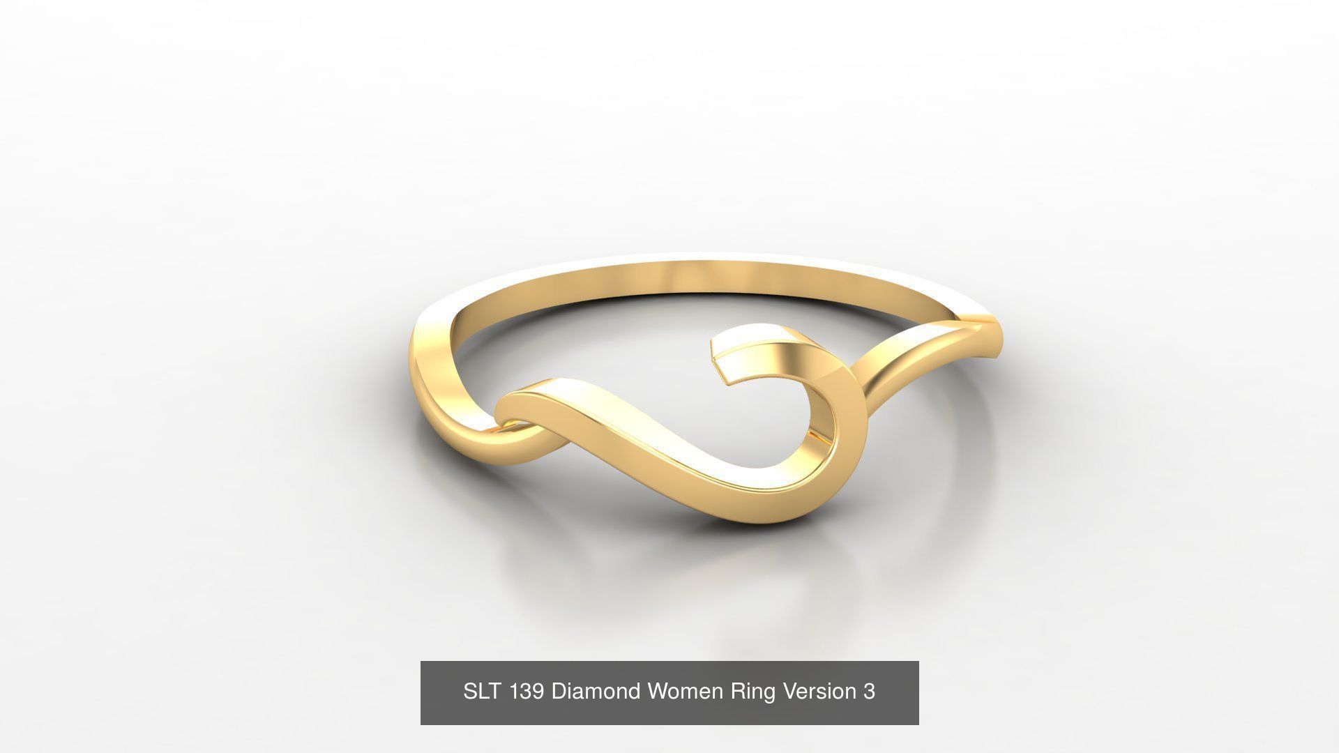 Diamond Women Ring Version 3 3D Model Collection_22