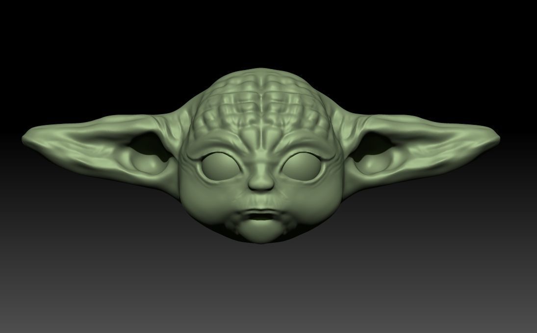 YODA MODEL 3D model_2