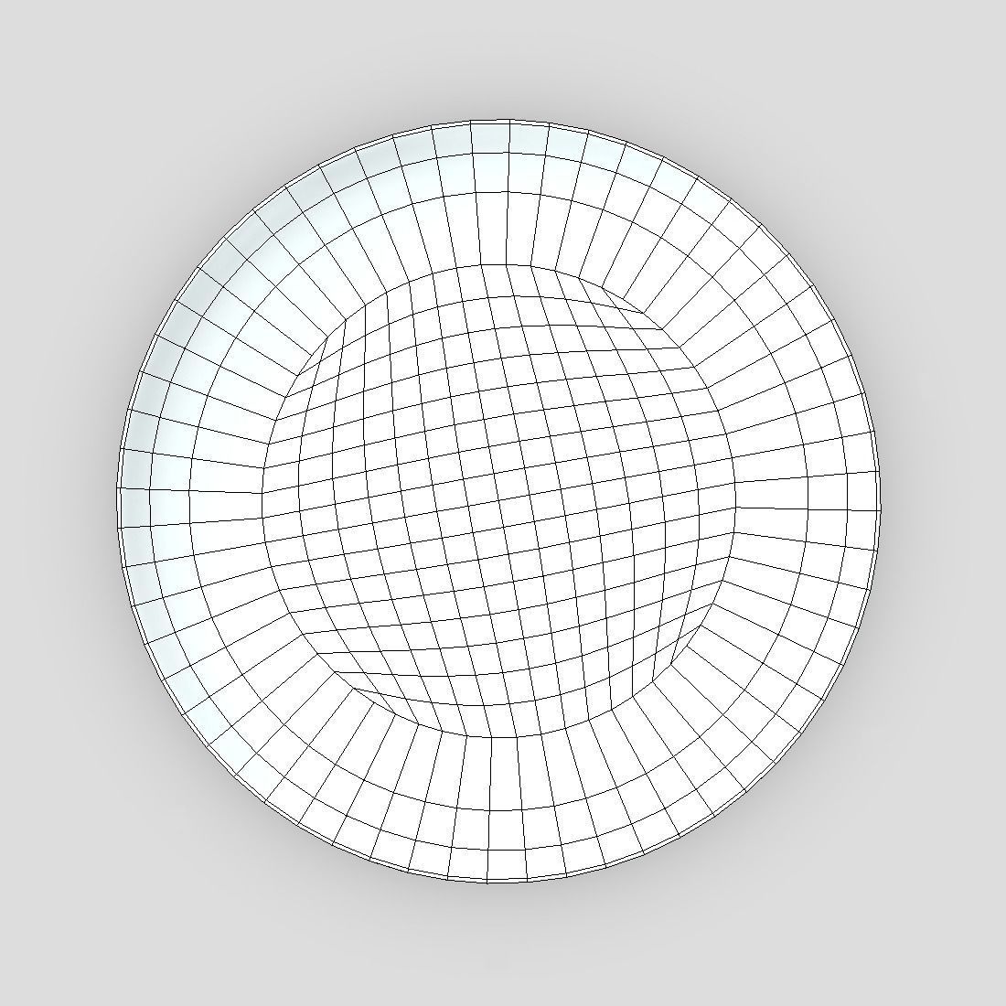 CC0 - Plate Free low-poly 3D model_8